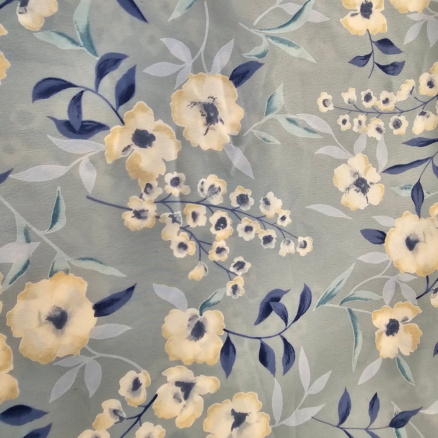Floral printed crepe woven fabric-1 60mtrs