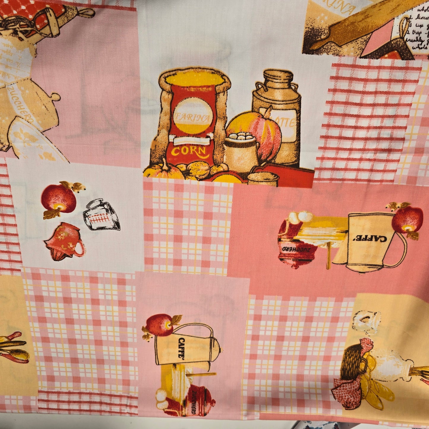 In the kitchen-apricot - sold by 1/2mtr