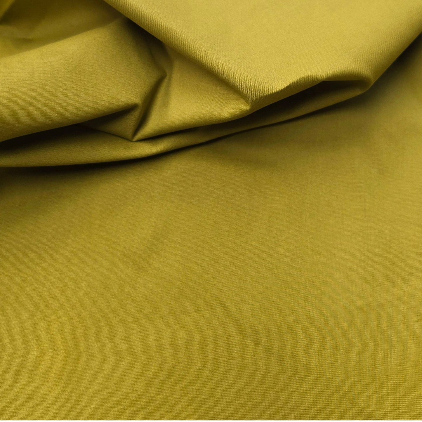 Ochre- stretch cotton woven fabric - sold by 1l2mtr