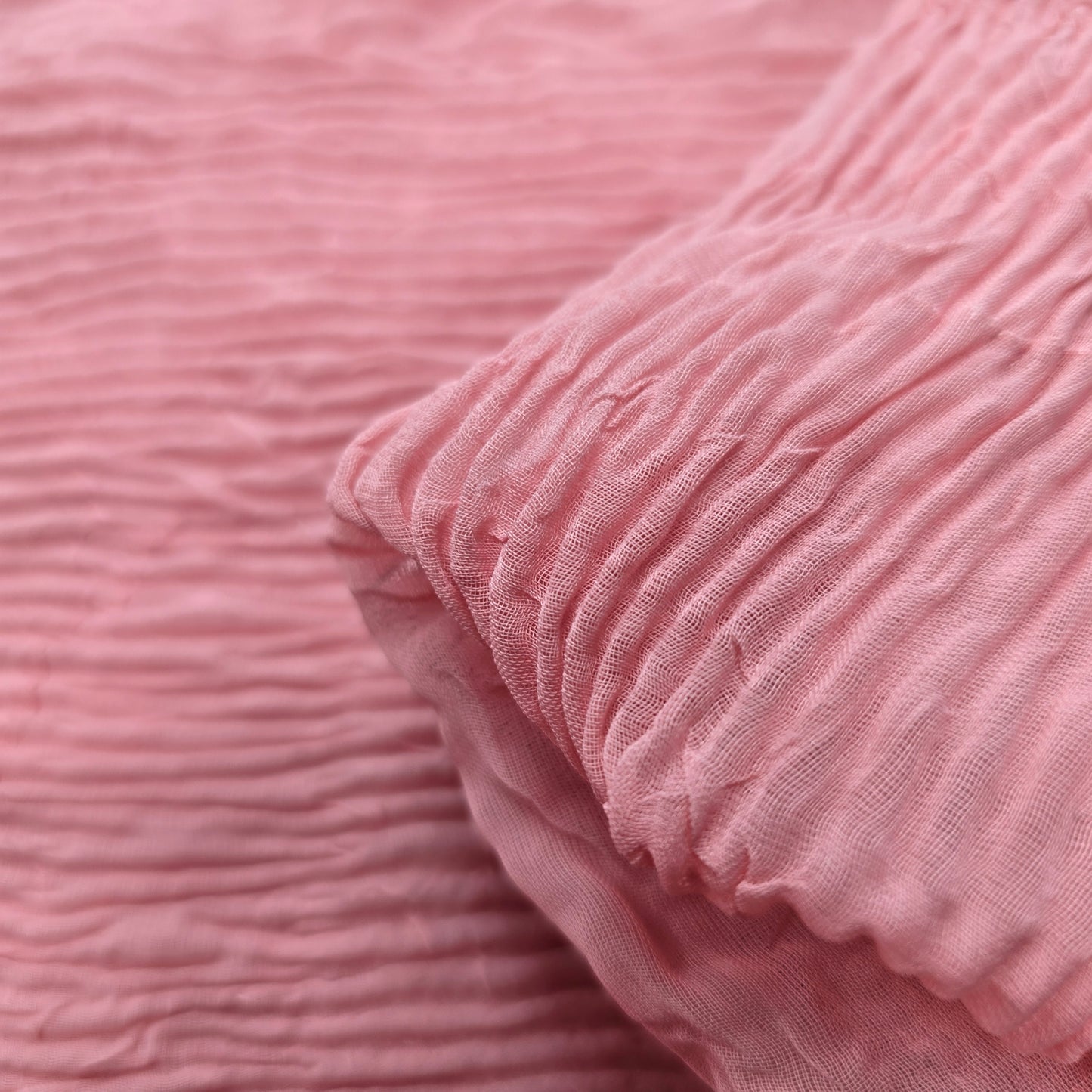 Crushed chiffon blush - 2mtrs