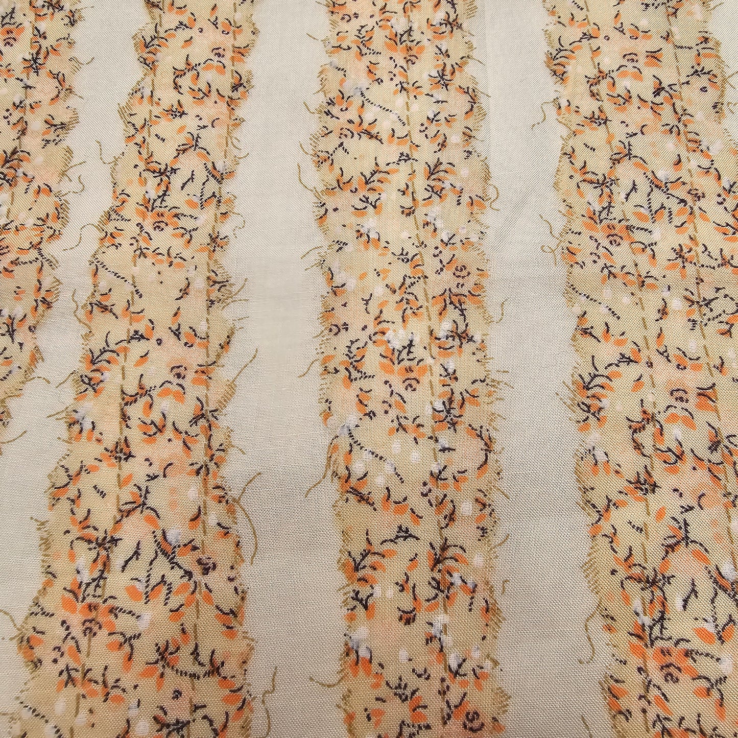 Rows printed cotton voile - 1.90mtrs