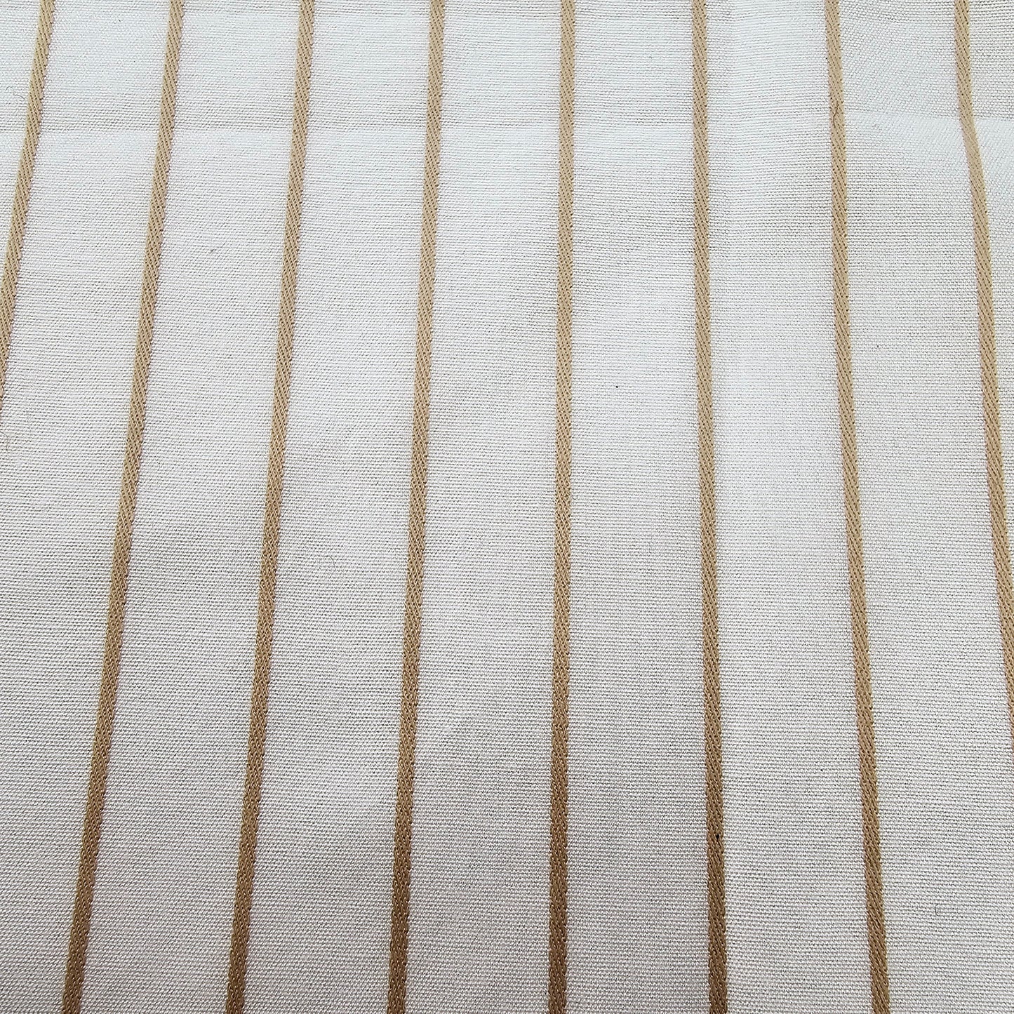 Striped woven cotton fabric - sold by 1/2mtr