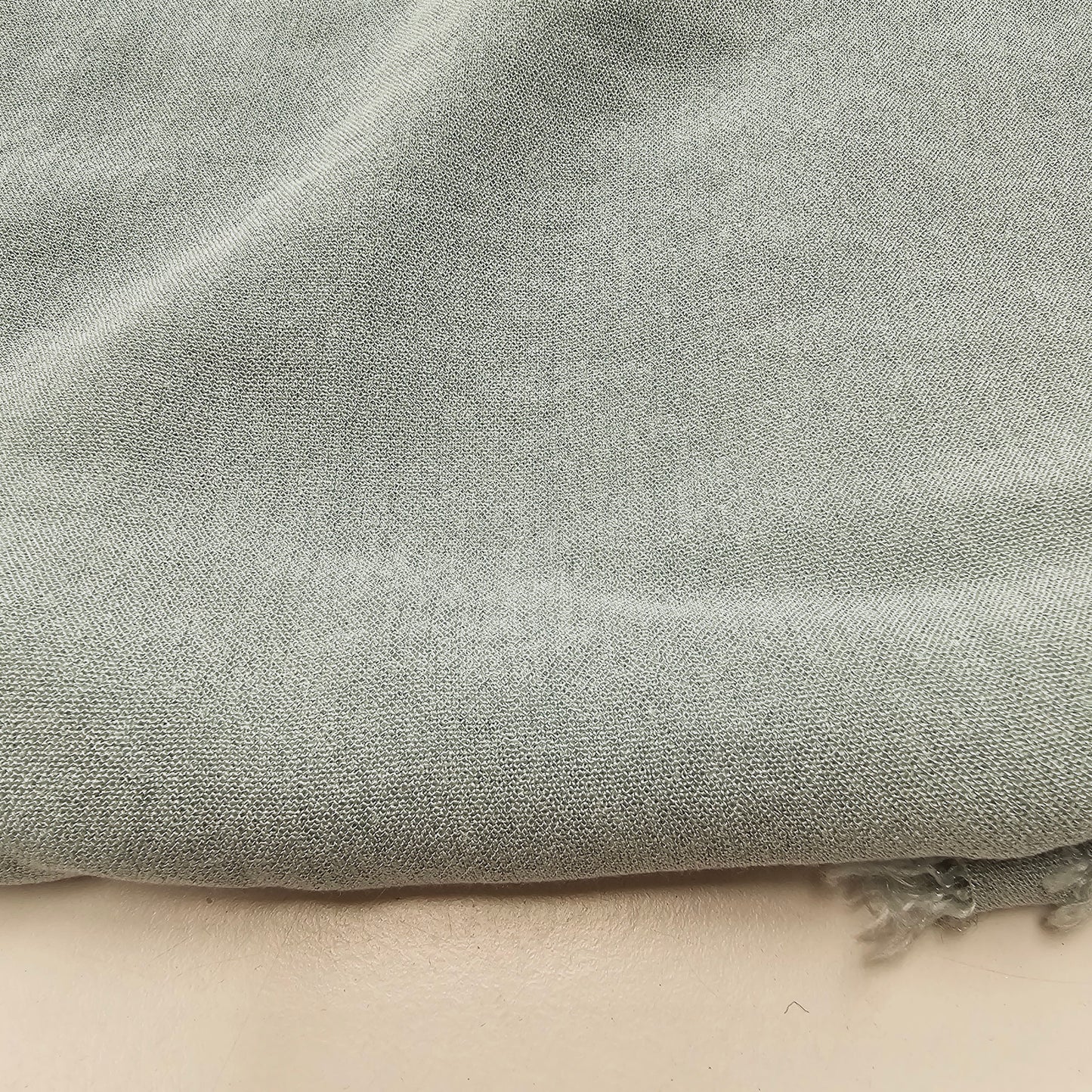 Laura - mint Linen blend woven fabric - sold by 1/2mtr