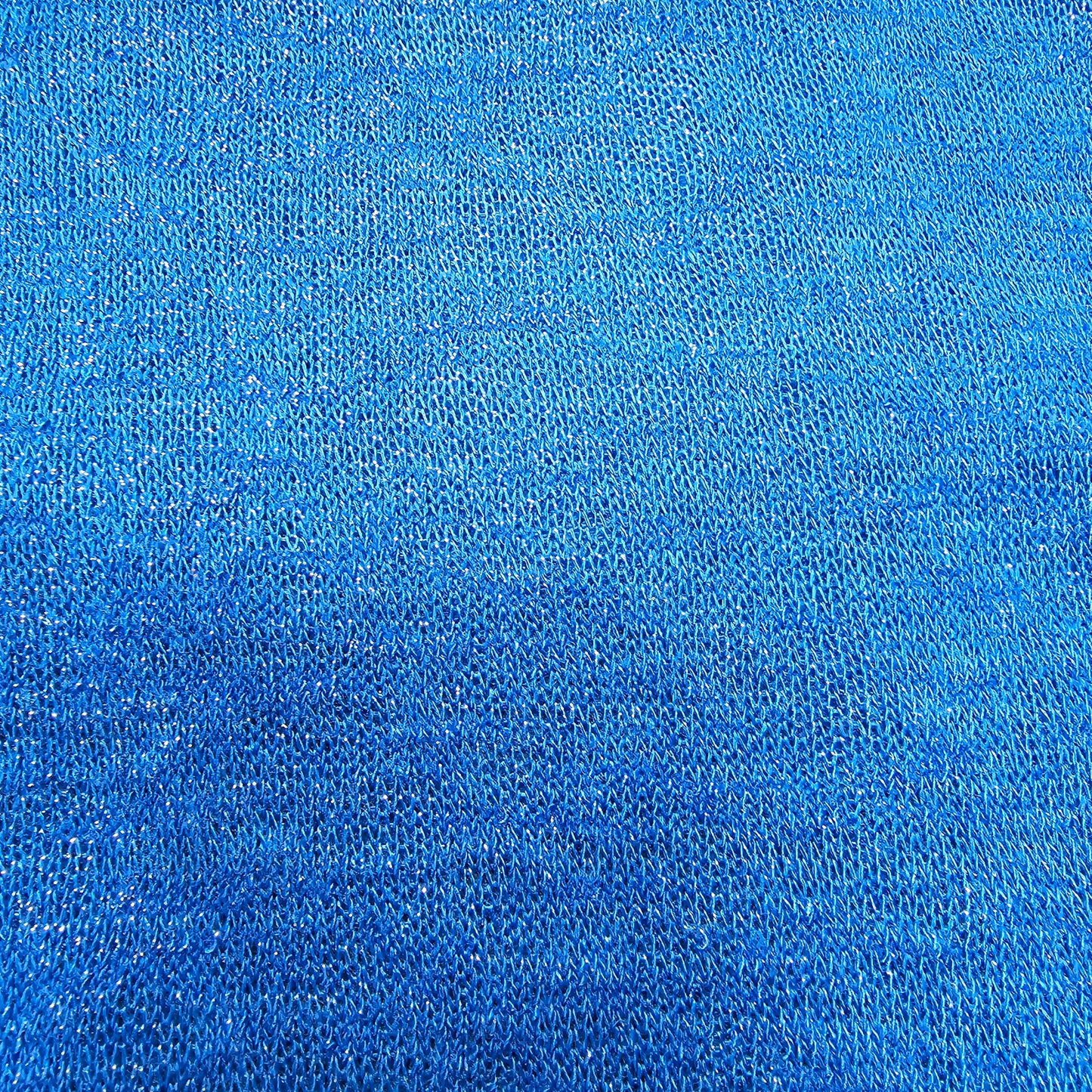 Royal blue - shimmer knit - sold by 2.50mtrs