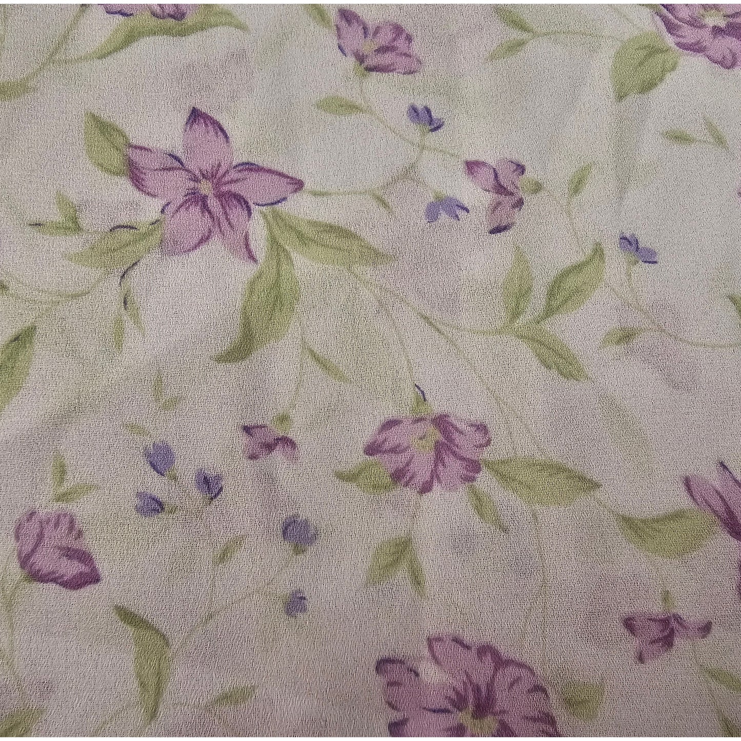 Floral printed chiffon - 1.10mtrs