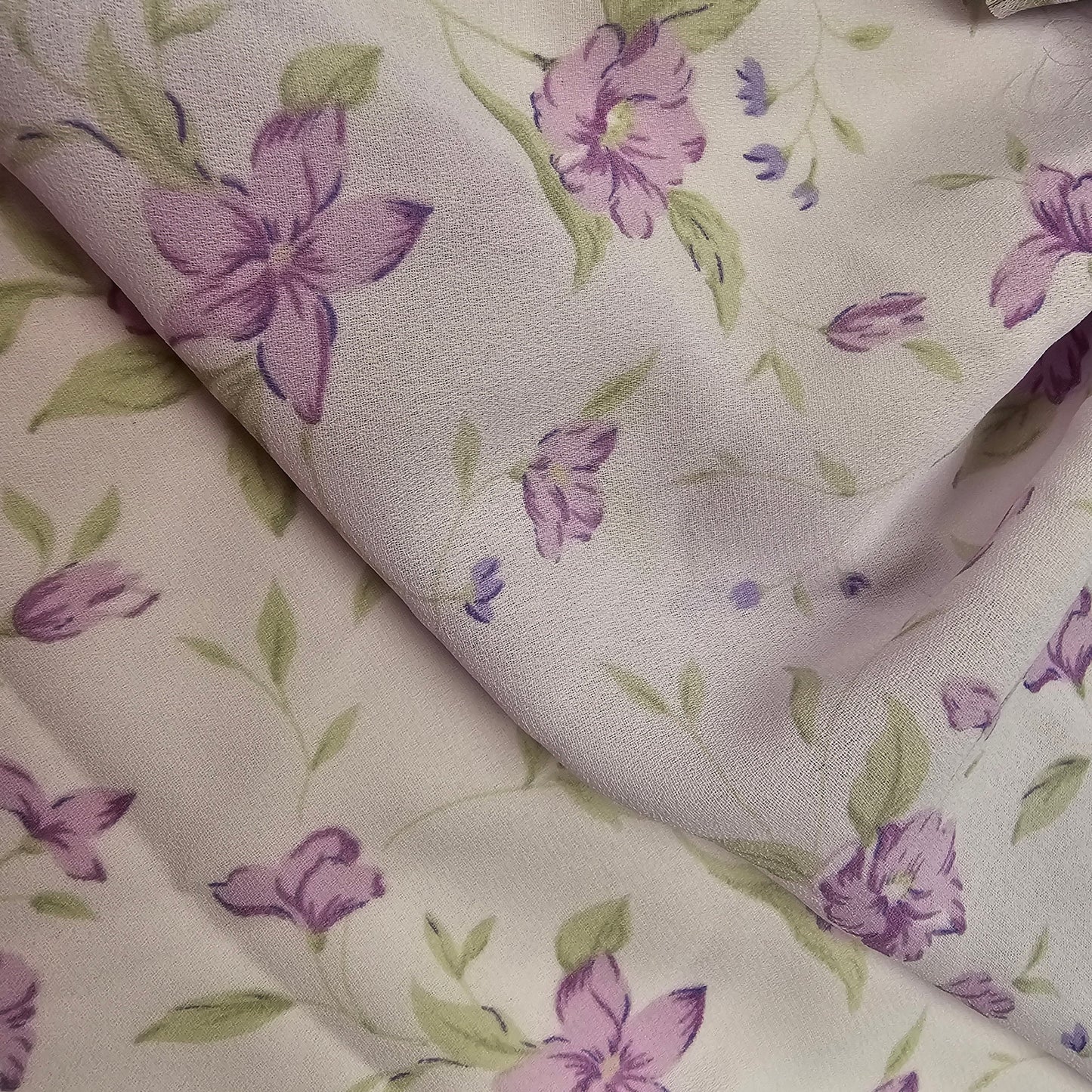Floral printed chiffon - 1.10mtrs