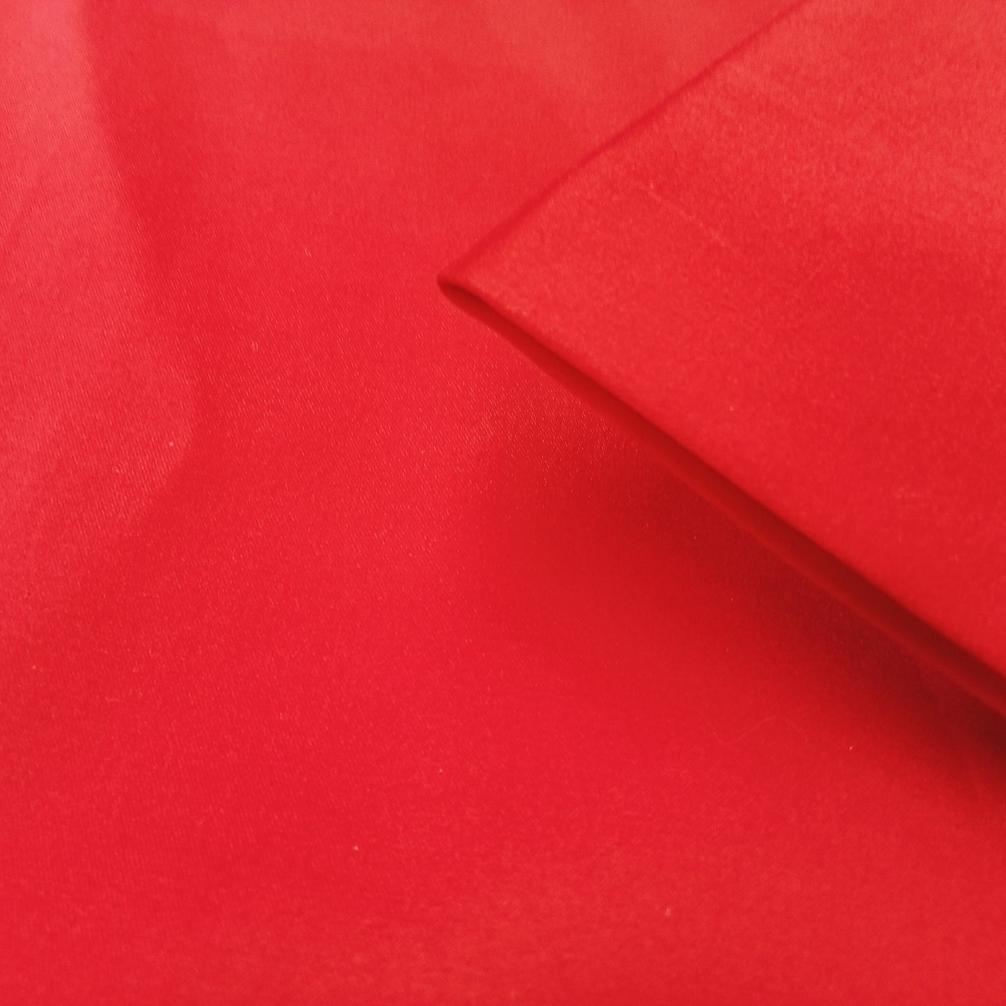ruby red - stretch cotton sateen
