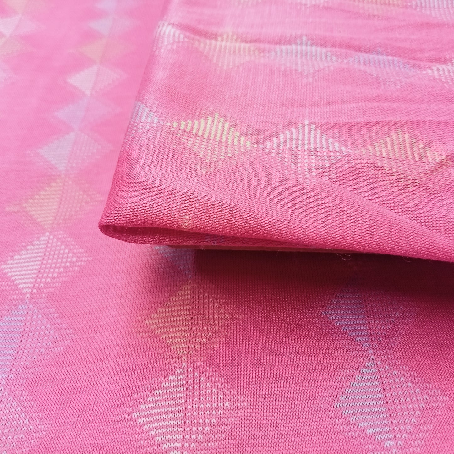 Diamond - cotton knit fabric - sold by 1/2mtr