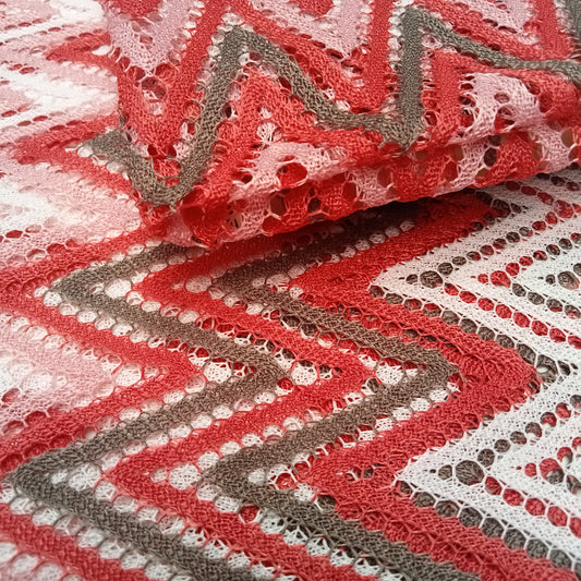 kizo - chevron knit - sold by 1/2mtr