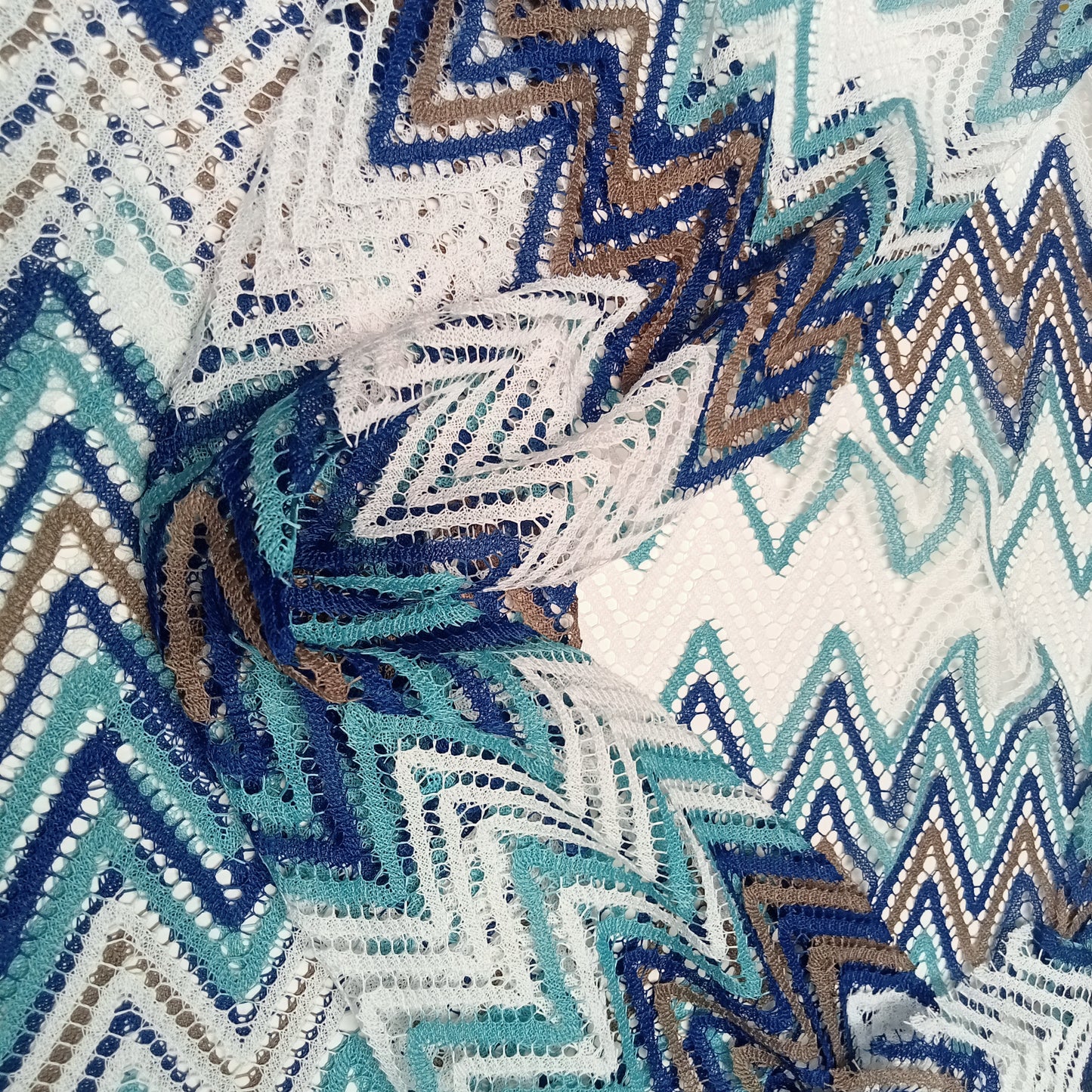 Carina - chevron knit - sold by 1/2mtr