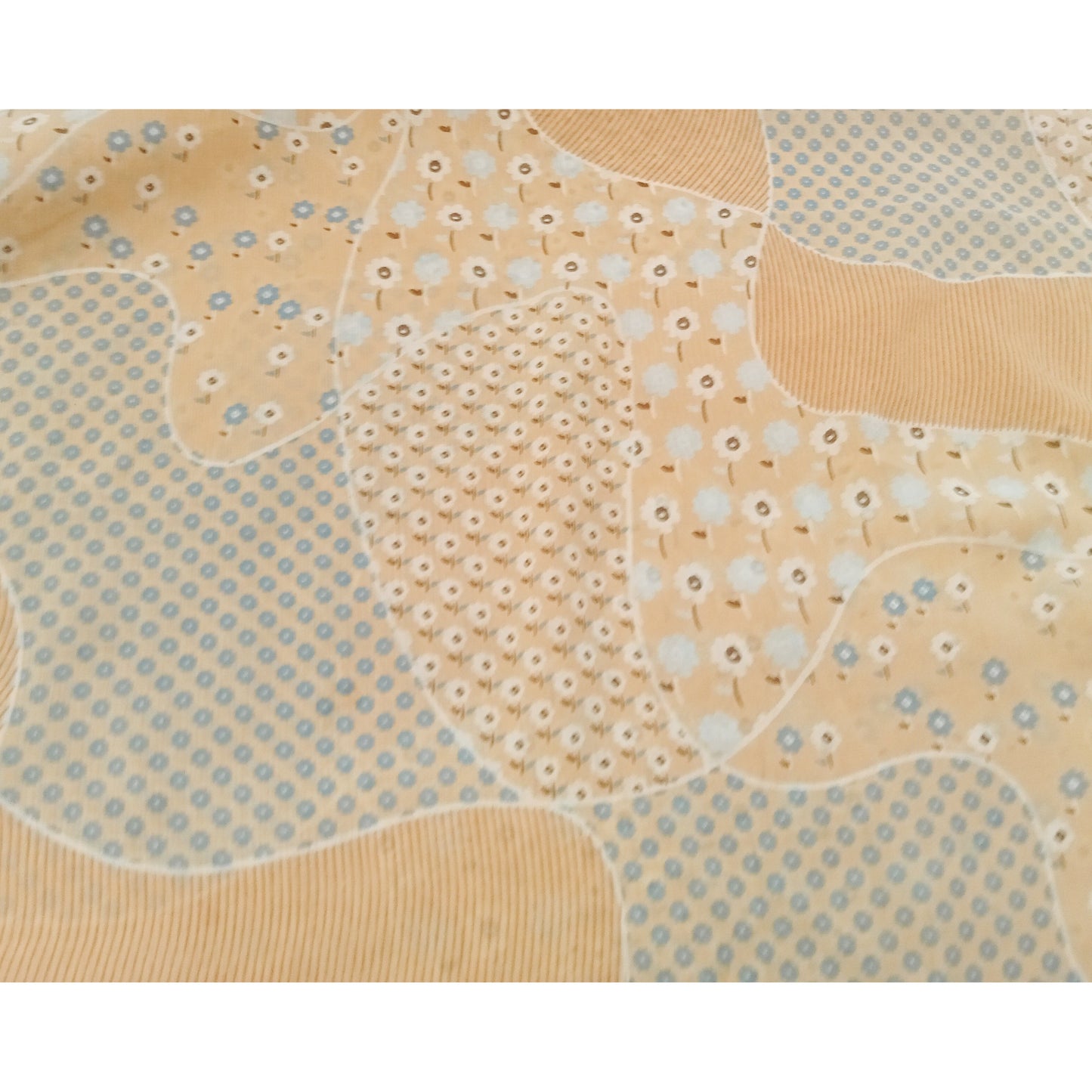 Patchwork printed chiffon- 1.75mtrs