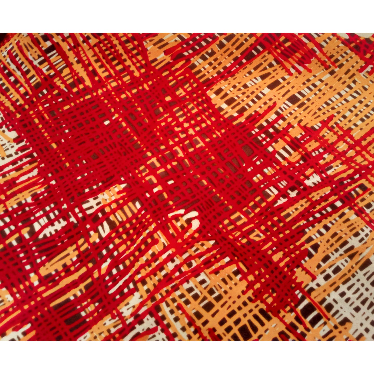 Abstract woven fabric - sold by 1/2mtr