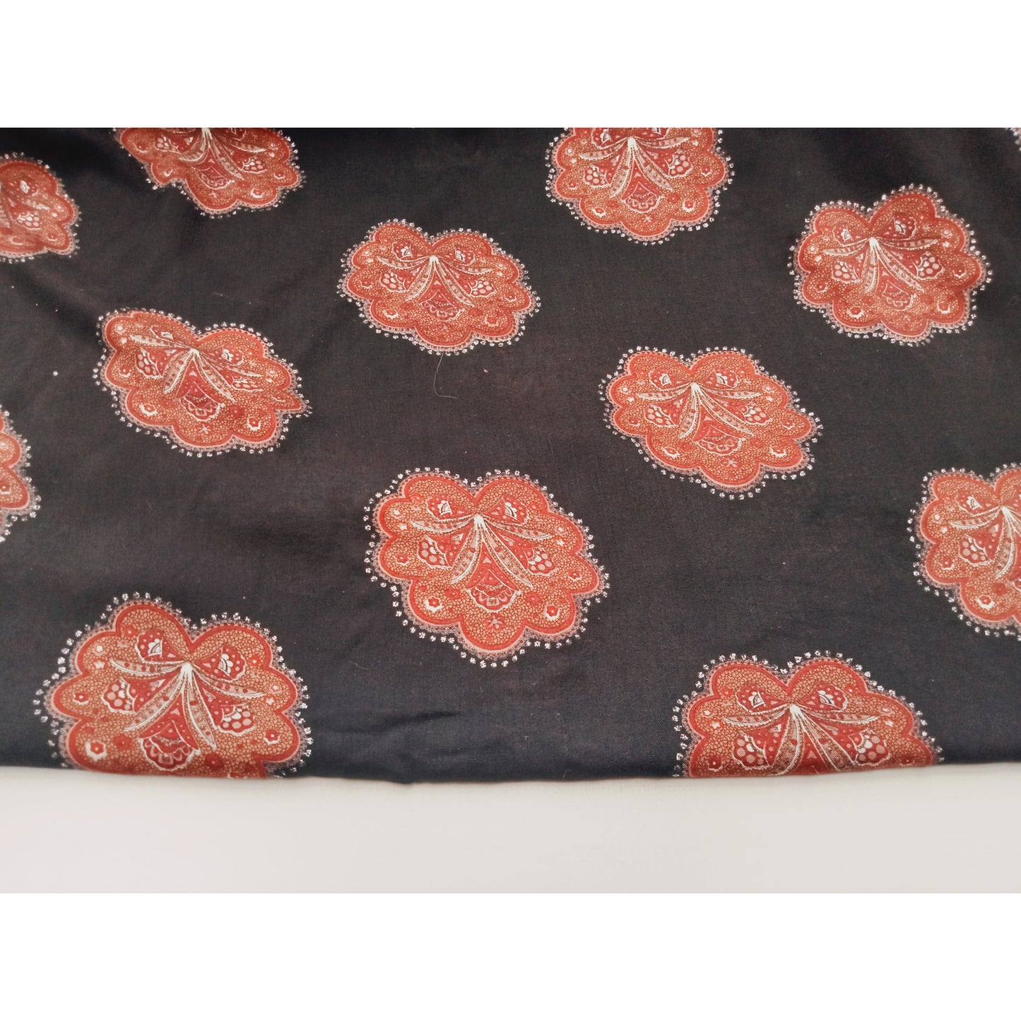 Floral design printed rayon - sold by 1/2mtr.