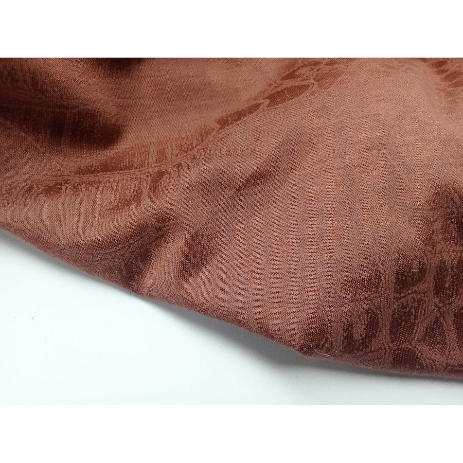 cheetah inspired printed jersey - sold by 1/2mtr