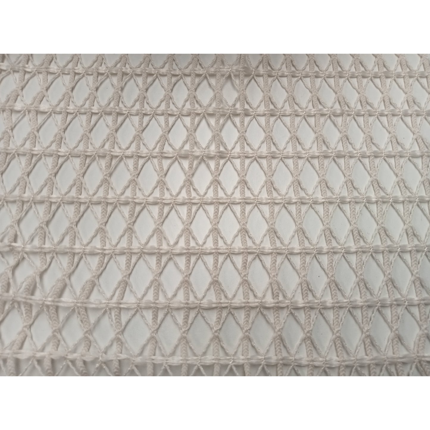 Crochet fabric - ecru. Sold by 1/2mtr.