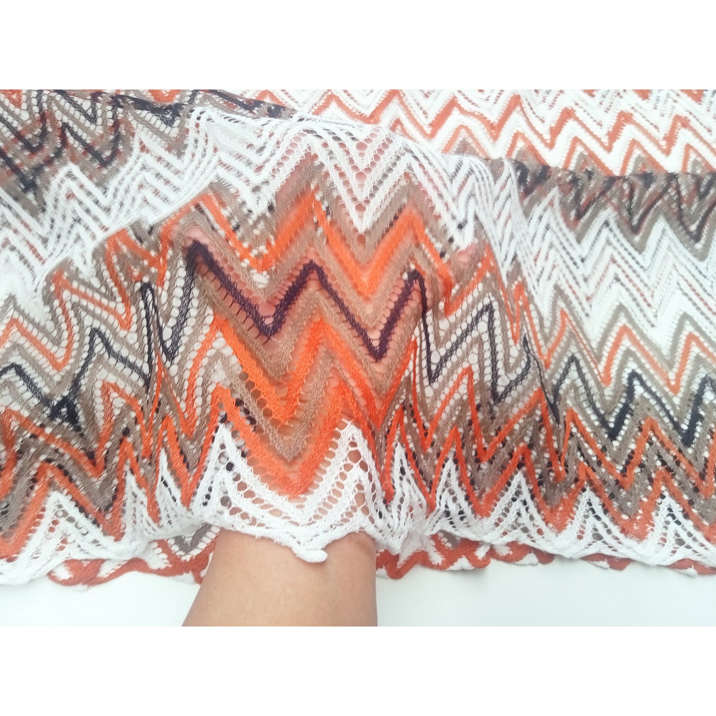 Kizo - chevron knit - sold by 1/2mtr