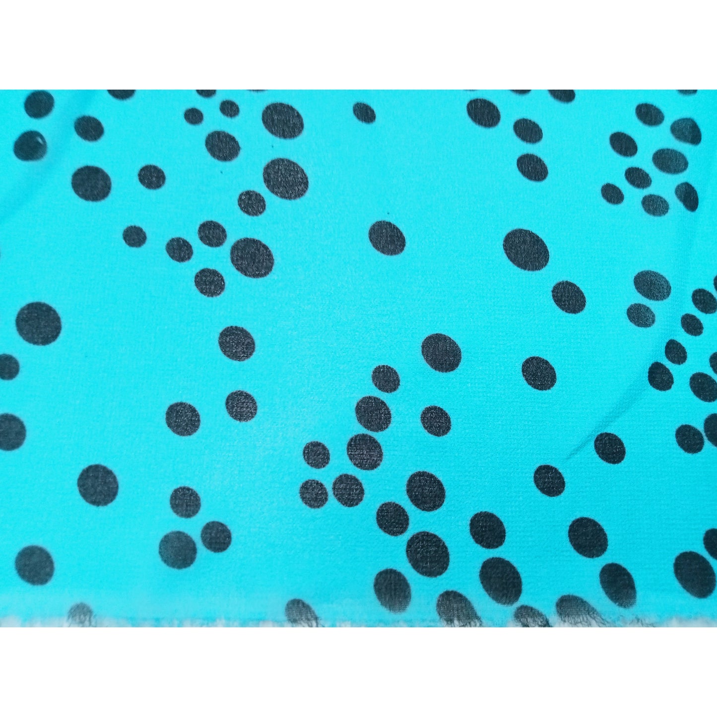 Polka dot crepe chiffon - sold by 1/2mtr