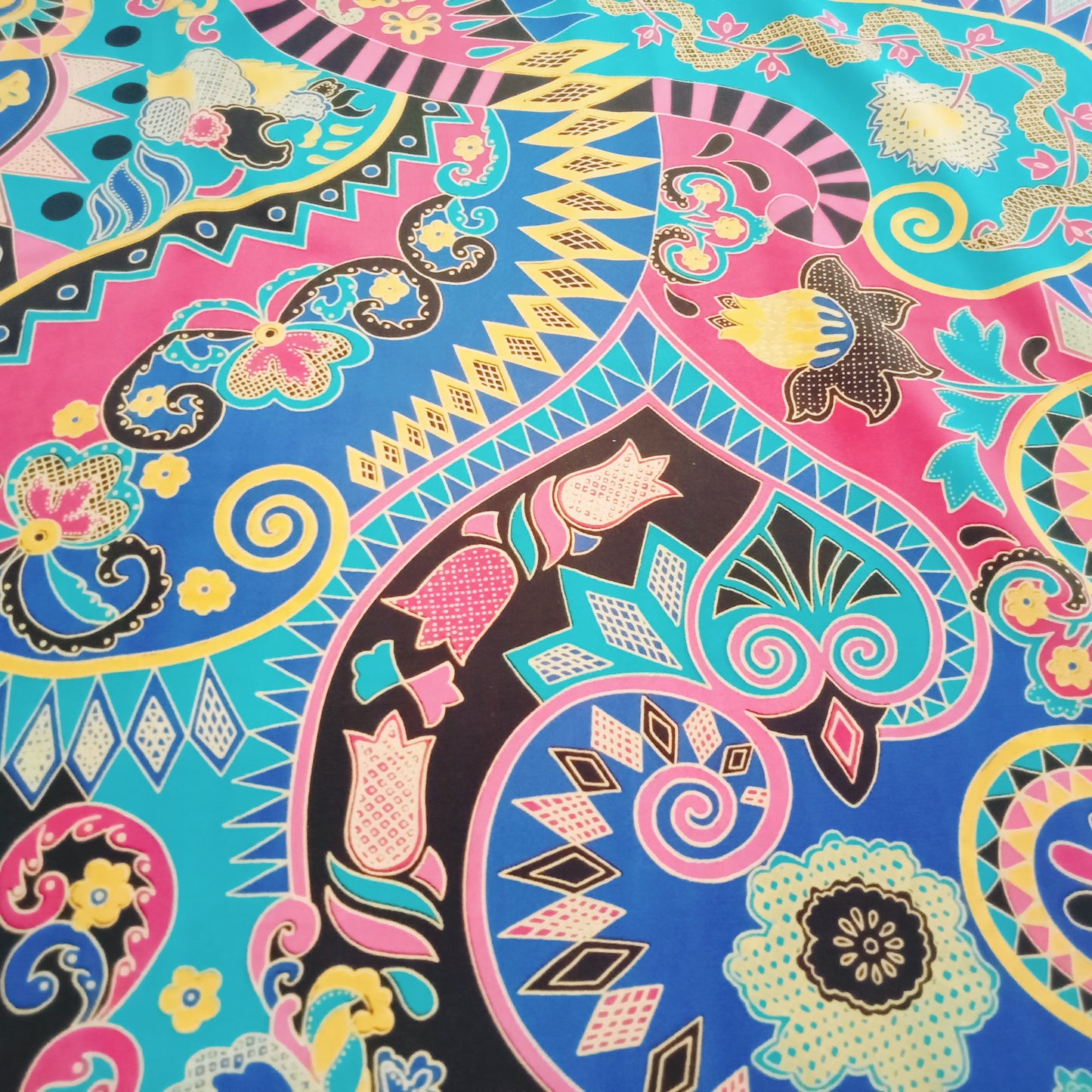 Spellbound beautiful satin fabric - sold by 1/2mtr