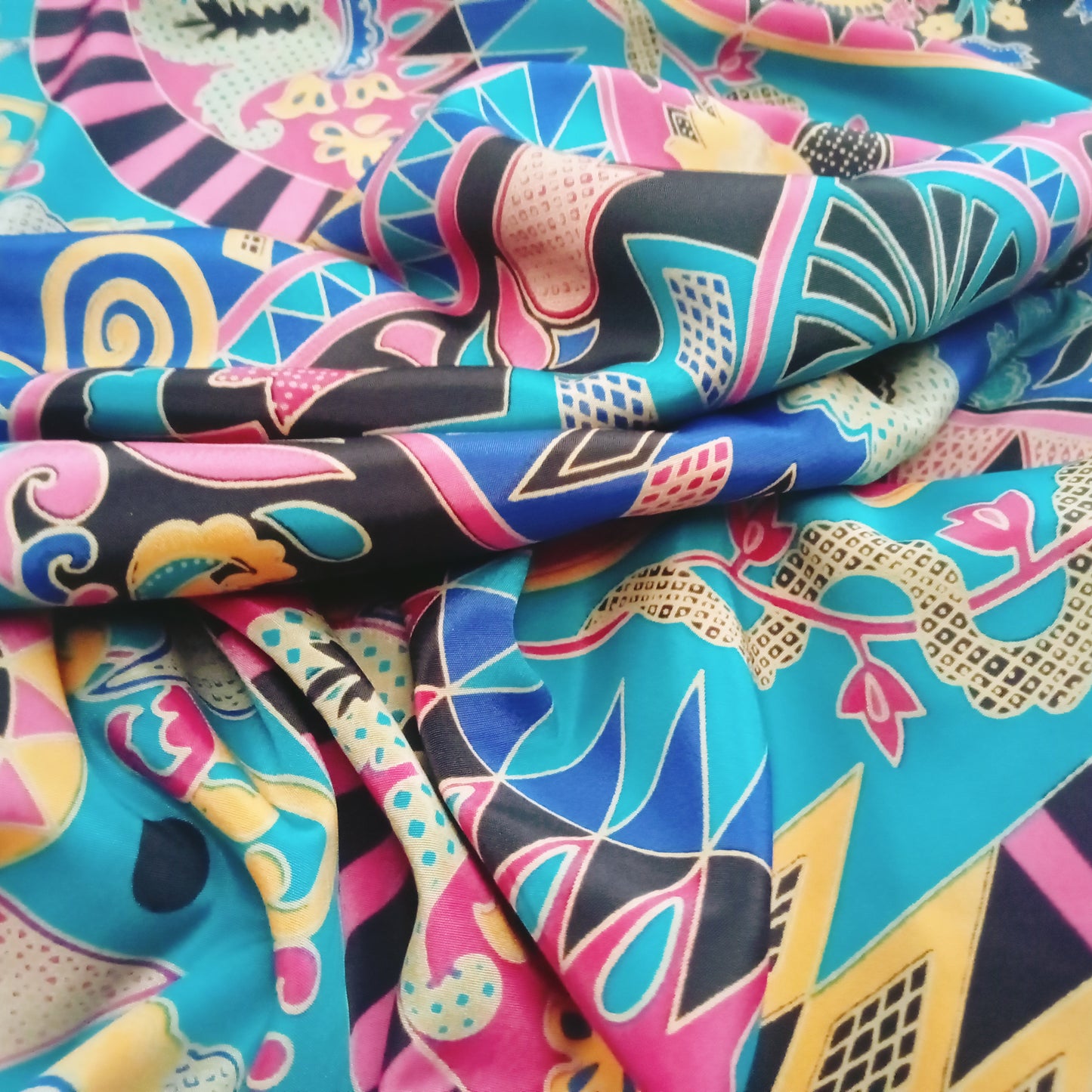 Spellbound beautiful satin fabric - sold by 1/2mtr