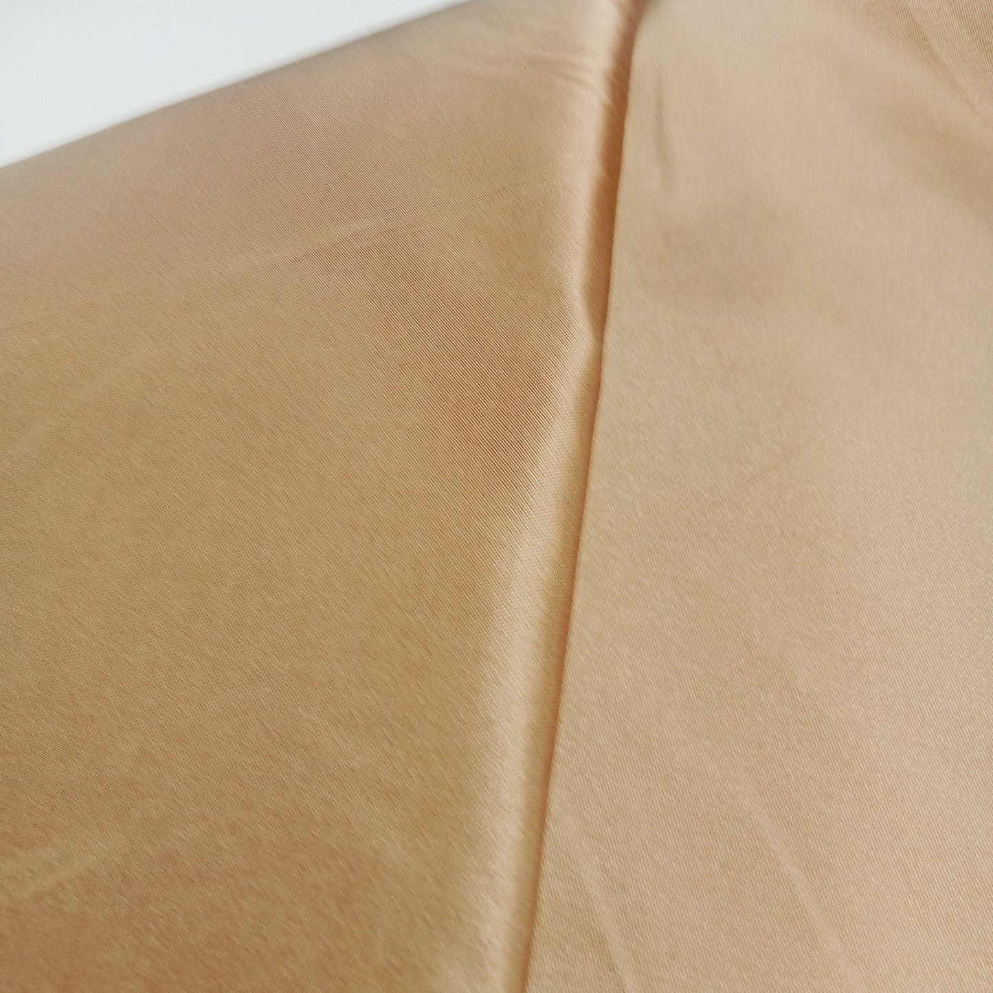 Gold - stretch cotton sateen -sold by 1/2mtr
