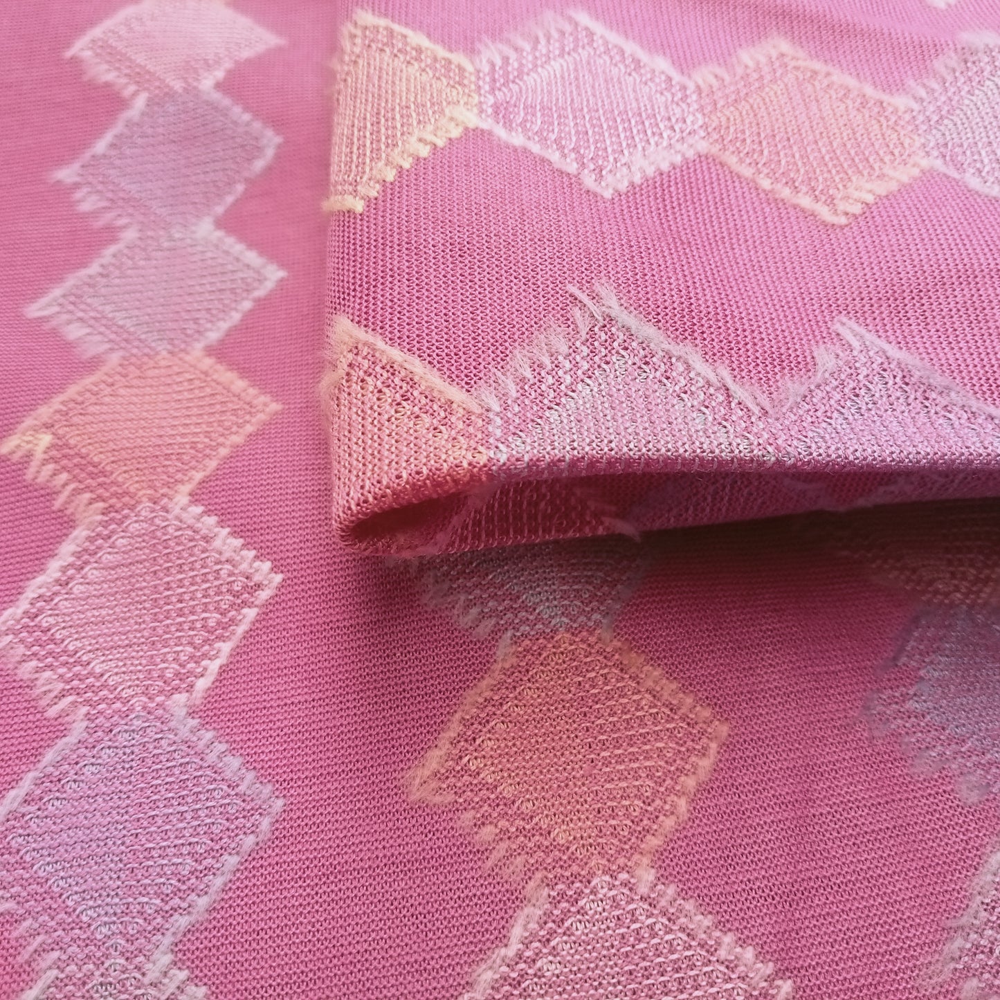 Diamond - cotton knit fabric - sold by 1/2mtr