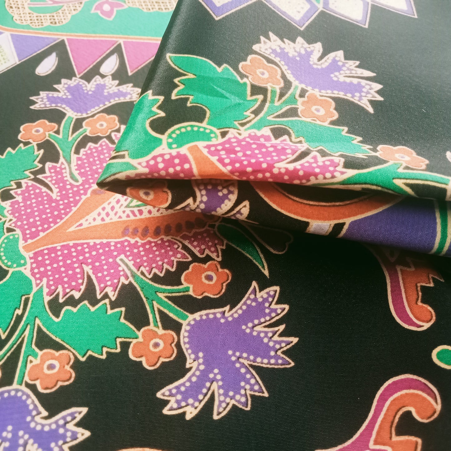 Spellbound satin fabric - sold by 1/2mtr