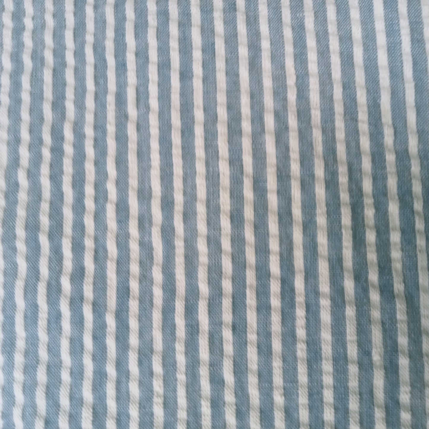 Striped seersucker stripe woven fabric - sold by 1/2mtr