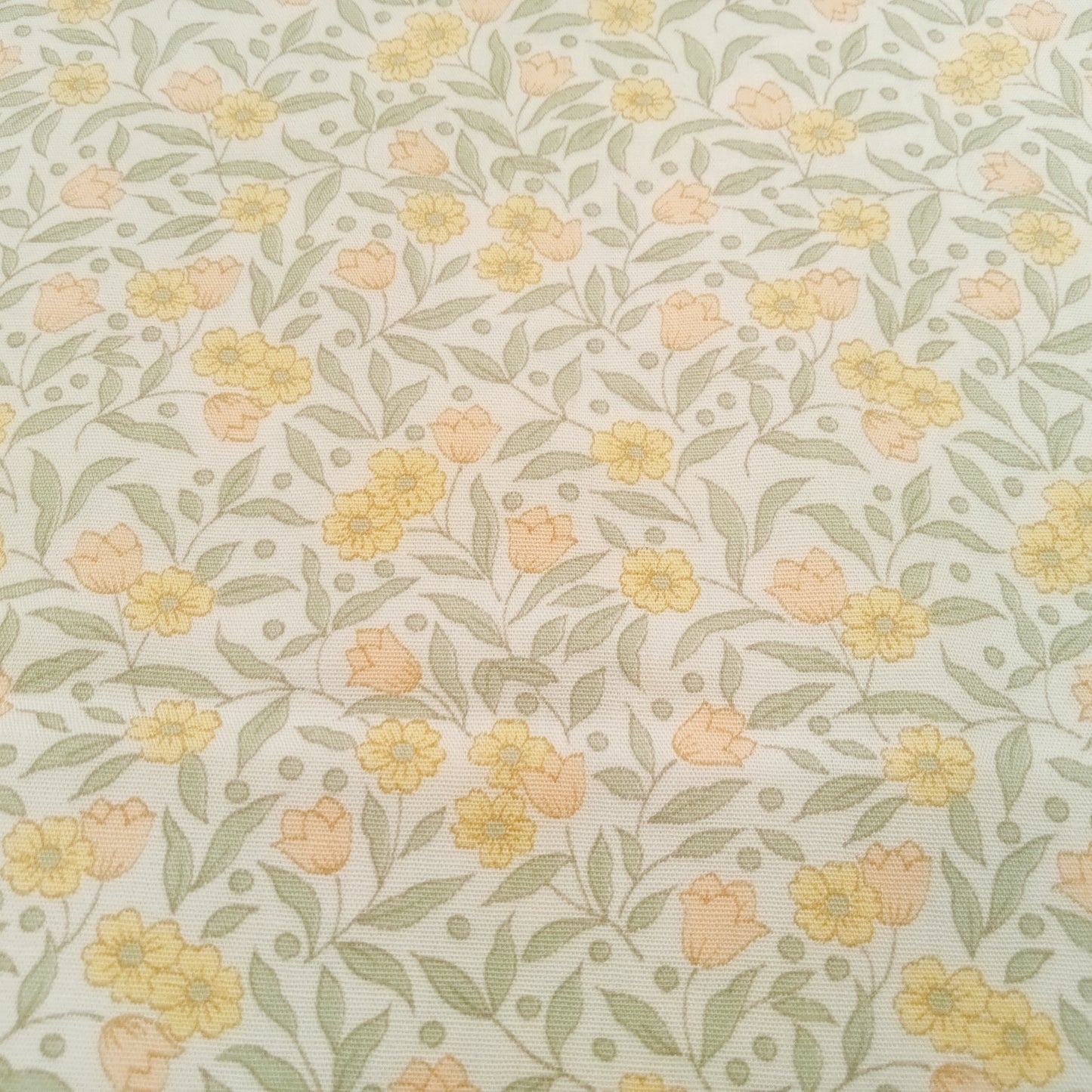 Danity floral printed cotton fabric - sold by 1/2mtr