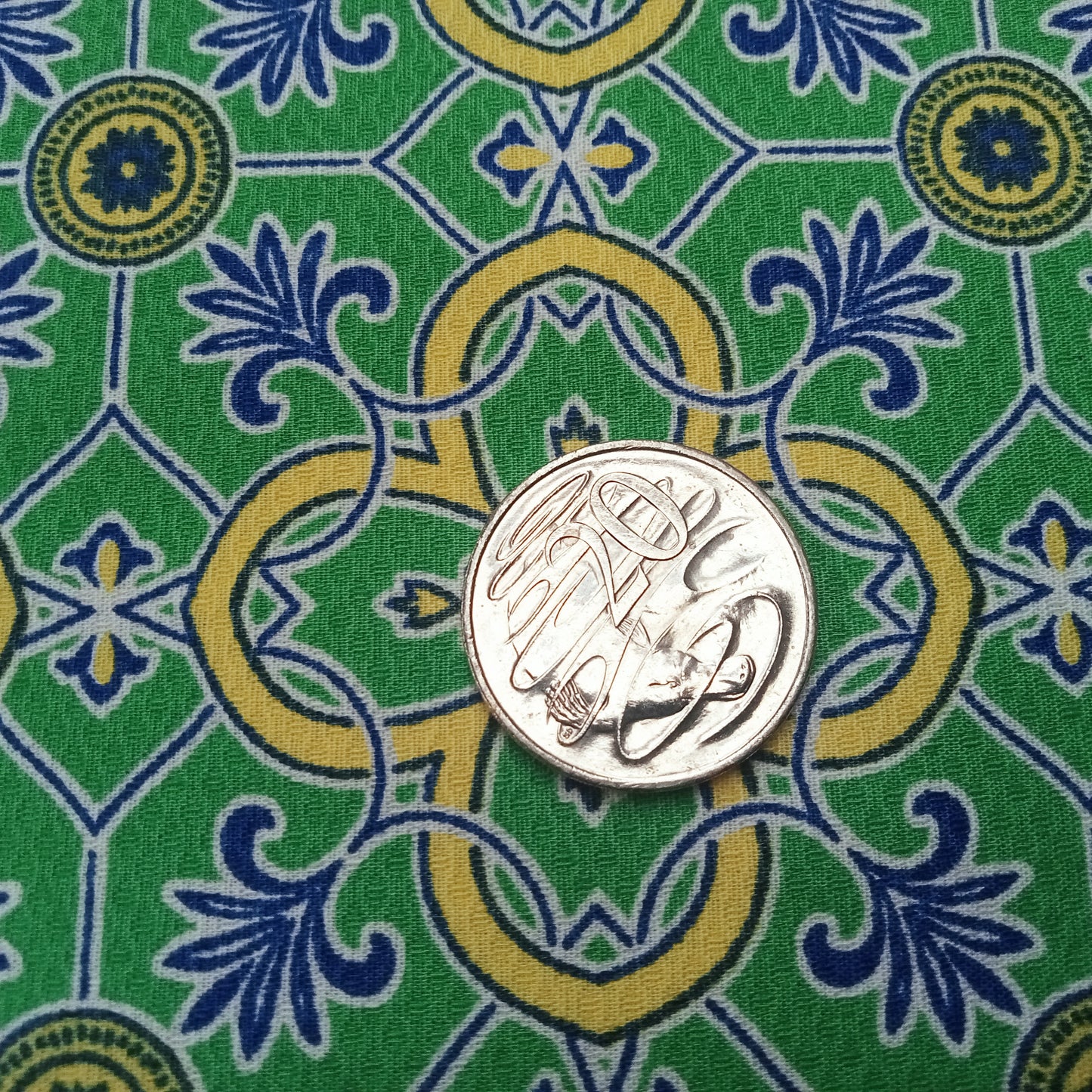 Celtic inspired woven fabric - 1.50mtrs