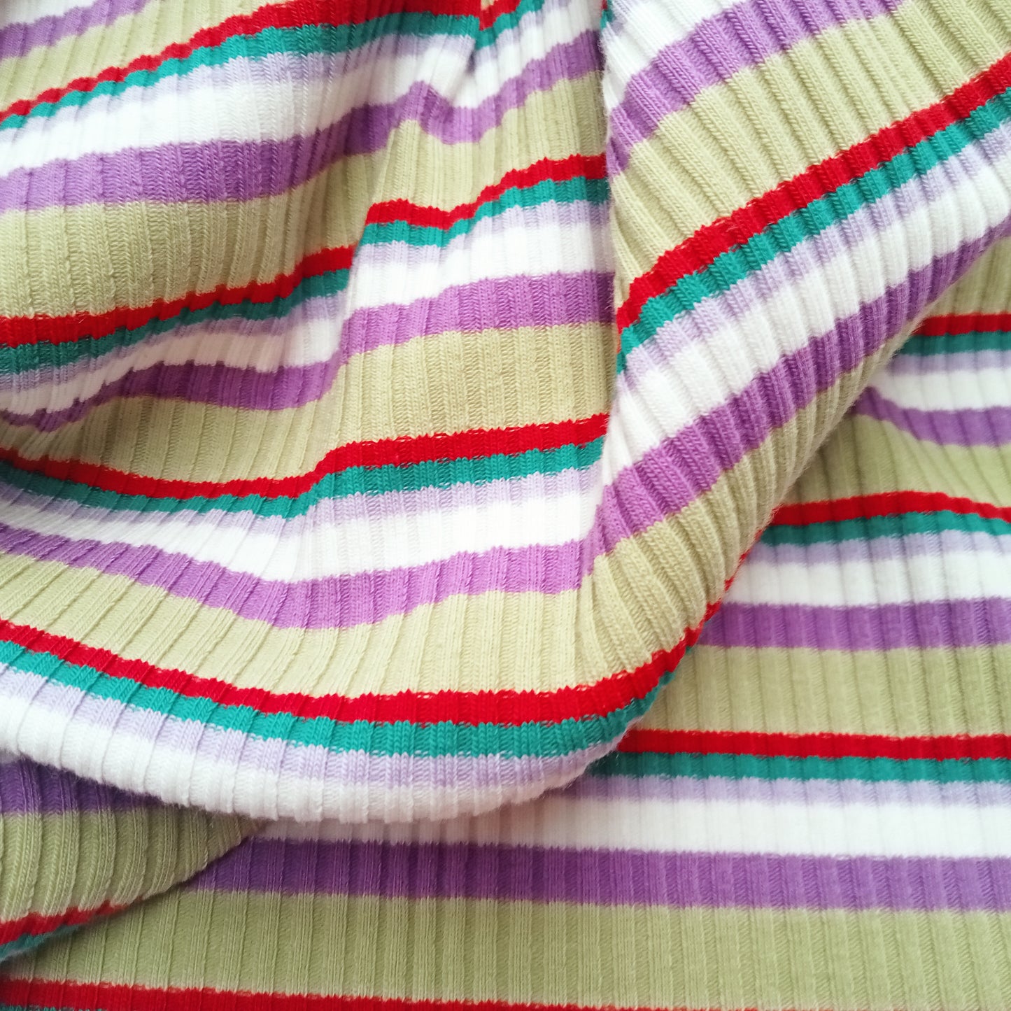 Striped ribbed knit - 1.70mtrs