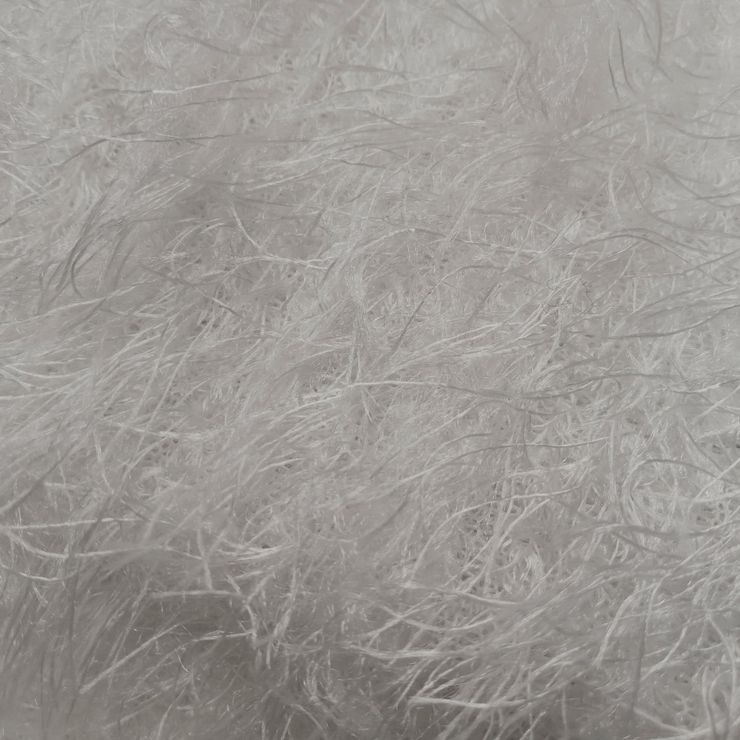 snow white mohair style knit - sold by 1/2mtr