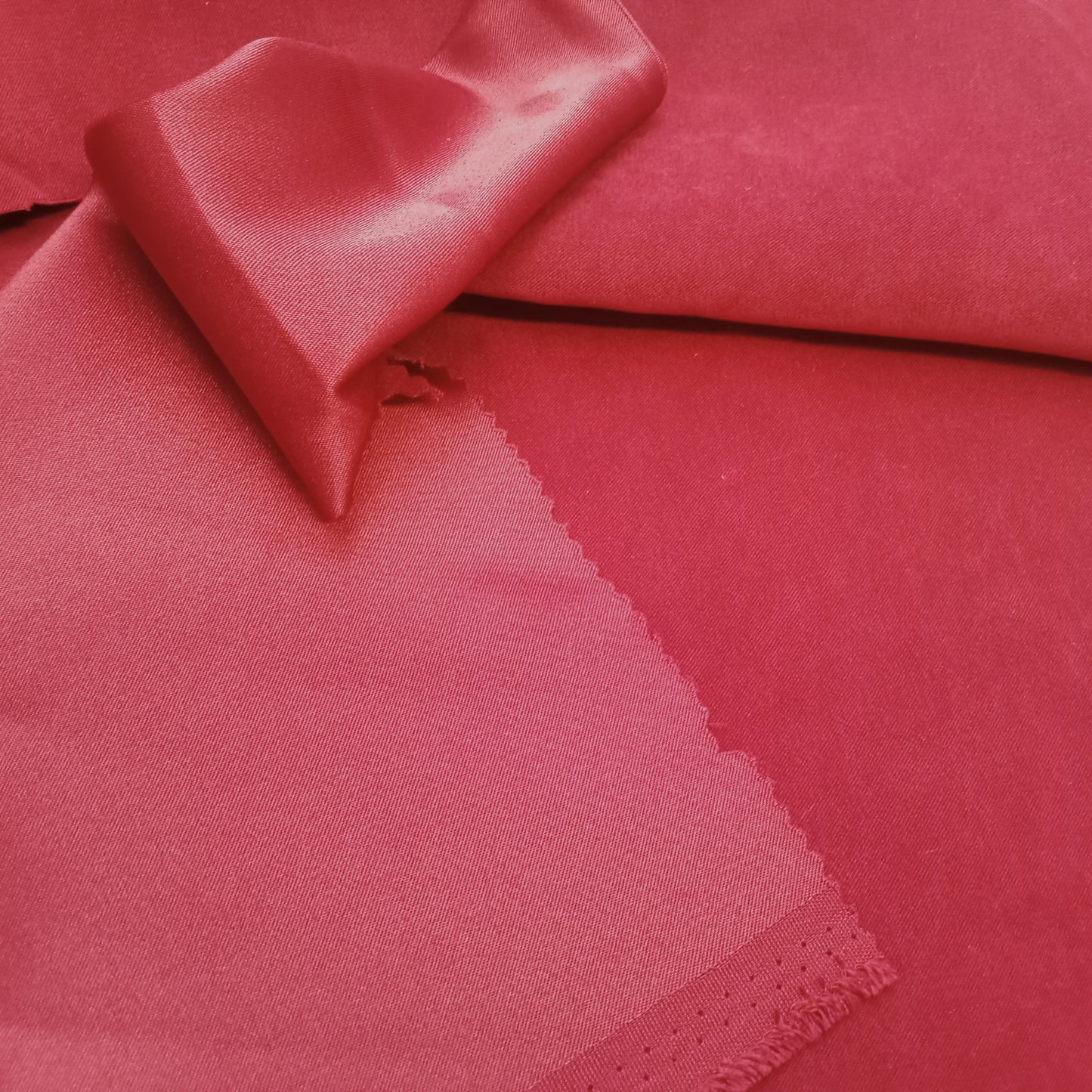 Blood red moleskin - sold by 1/2mtr