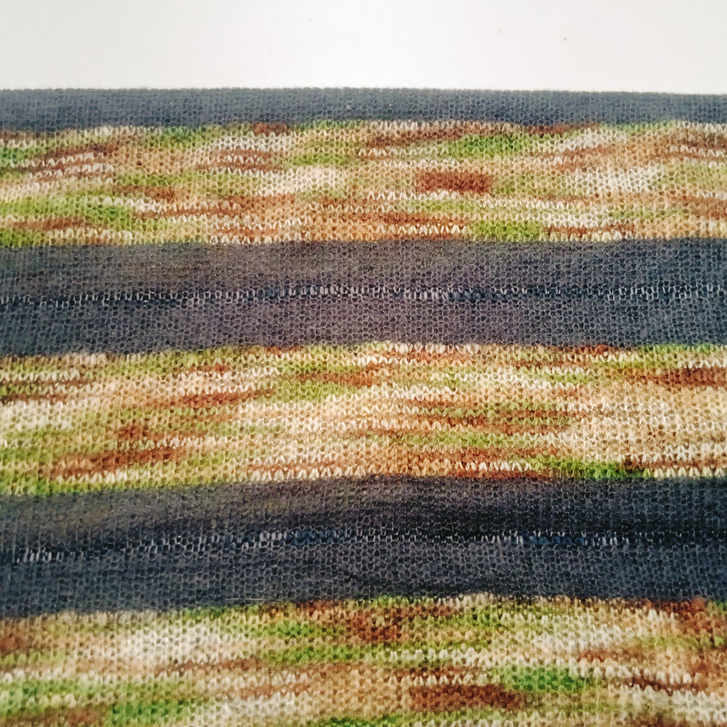 Stripe mohair knit - sold by 1/2mtr
