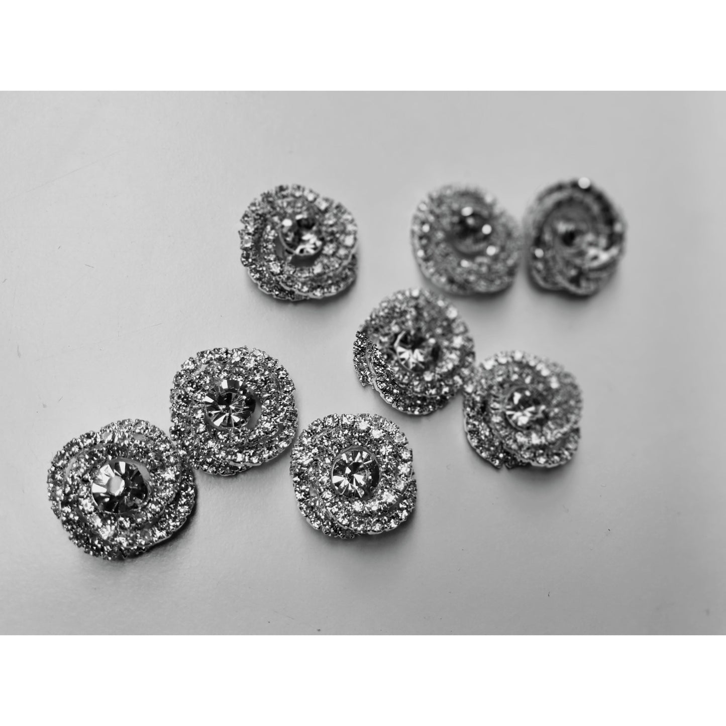 Diamonte shank buttons