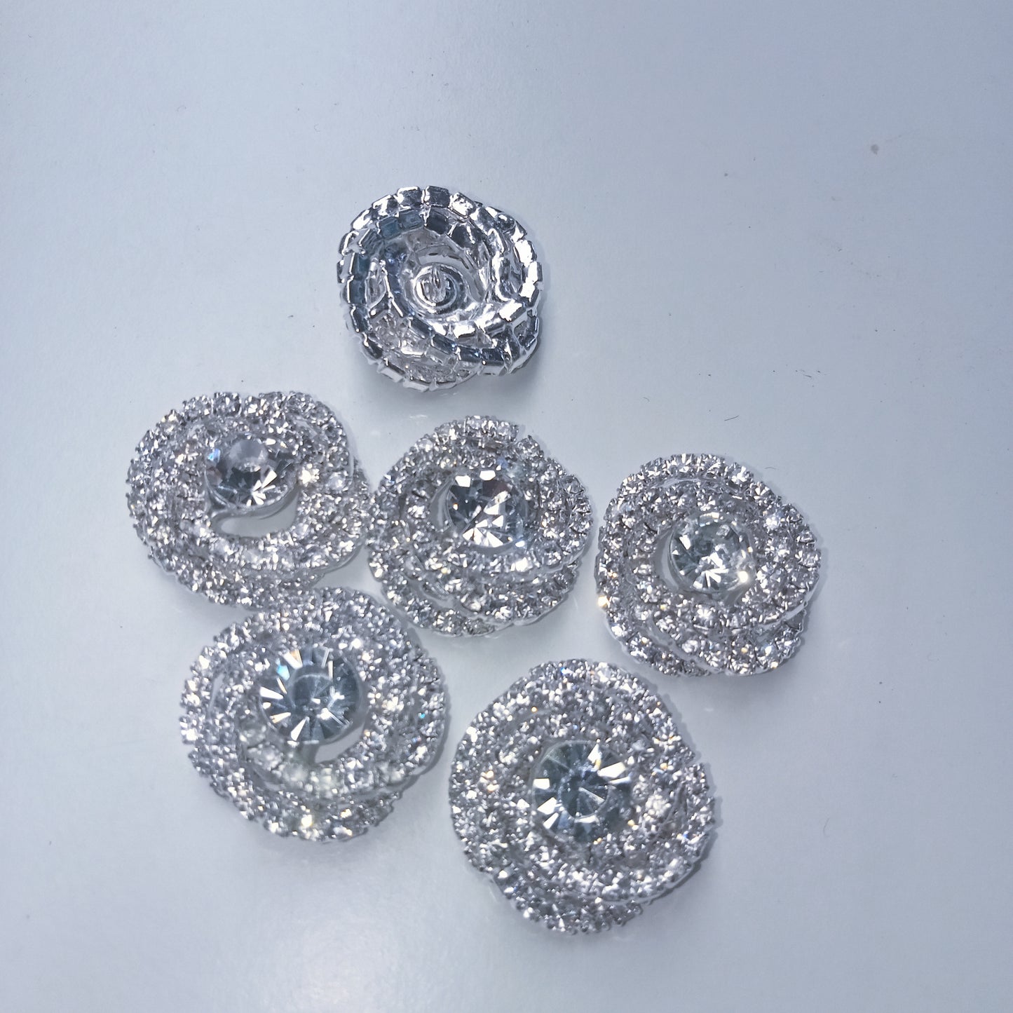 Diamonte shank buttons
