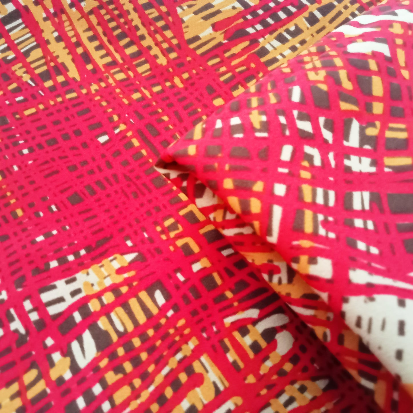 Abstract woven fabric - sold by 1/2mtr