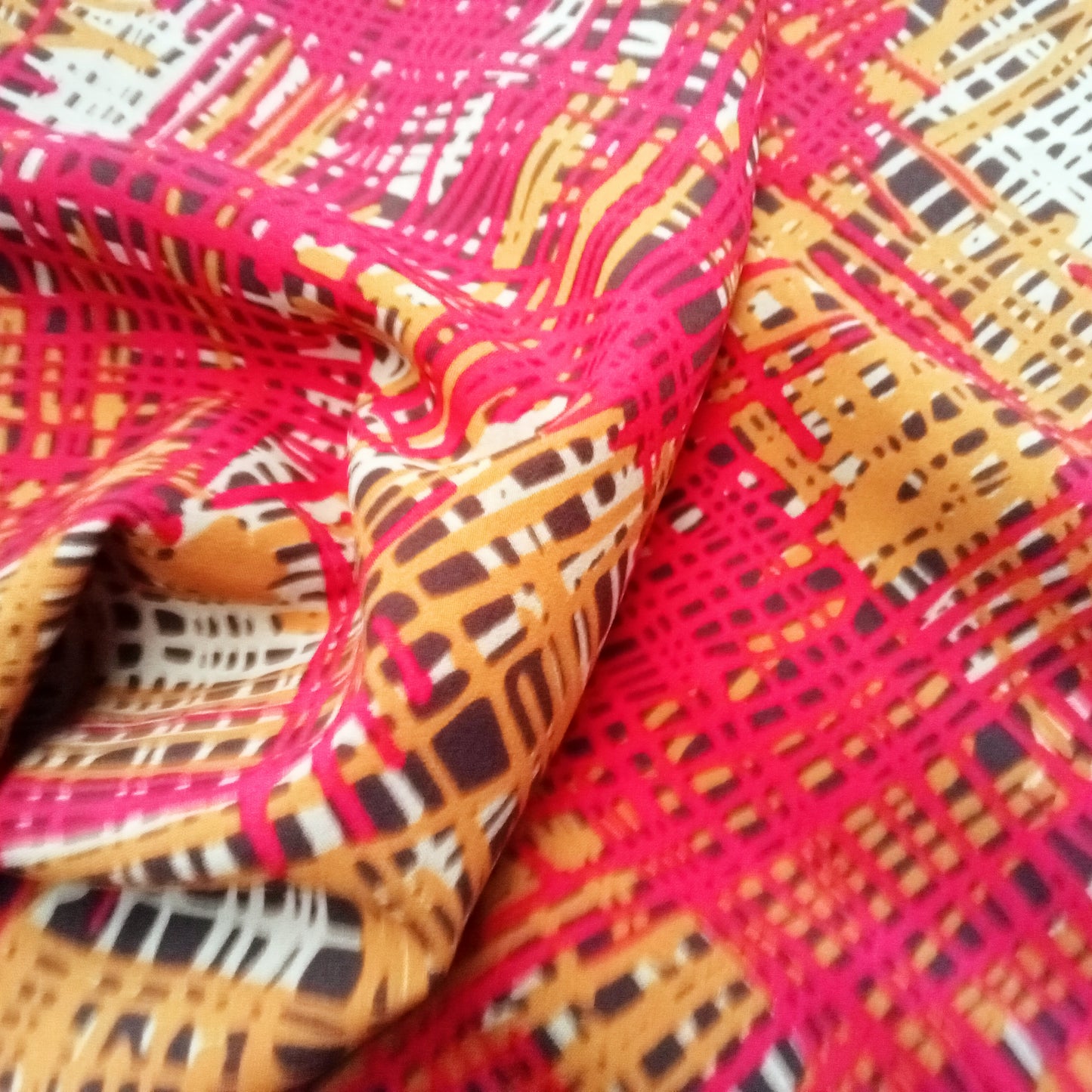 Abstract woven fabric - sold by 1/2mtr