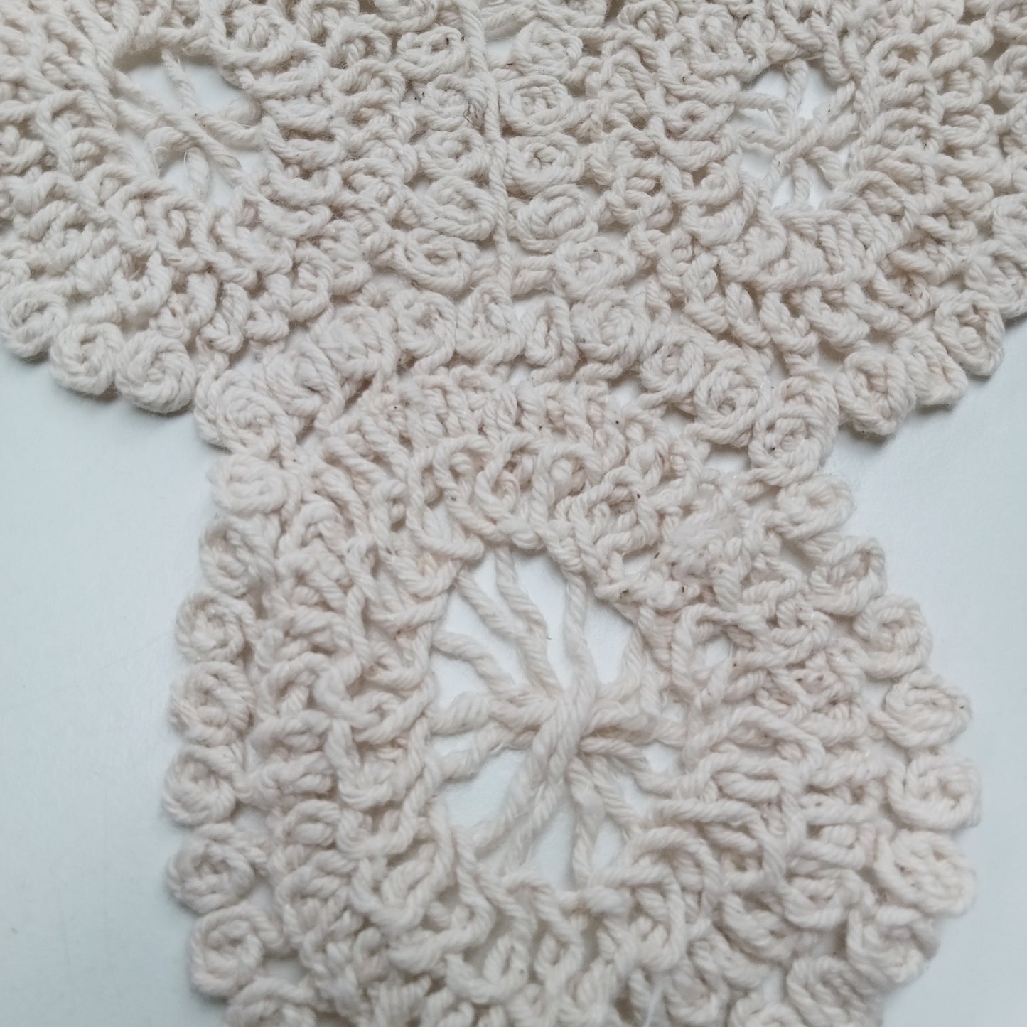 Cotton yoke - ecru
