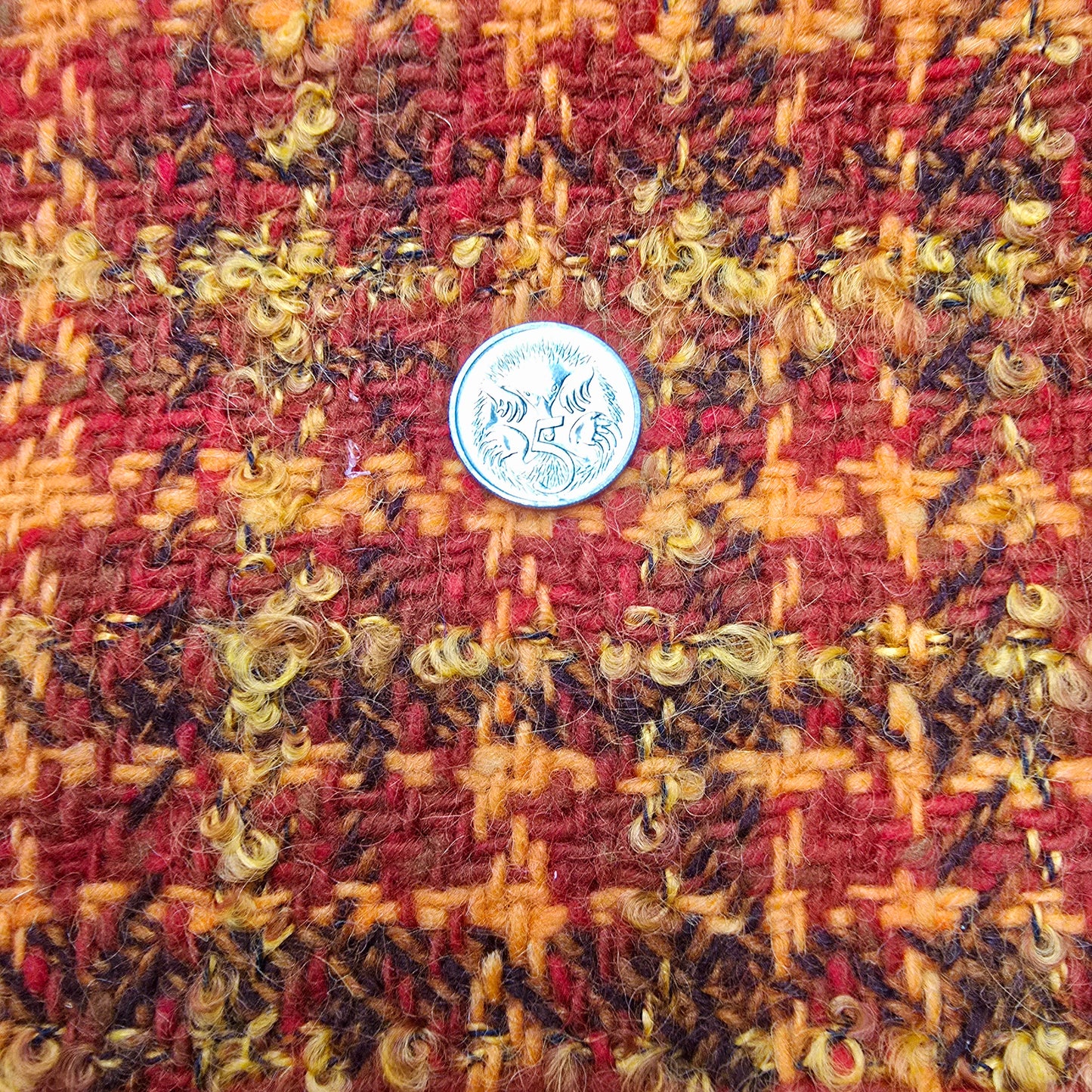Merandah- boucle wool 1mtr