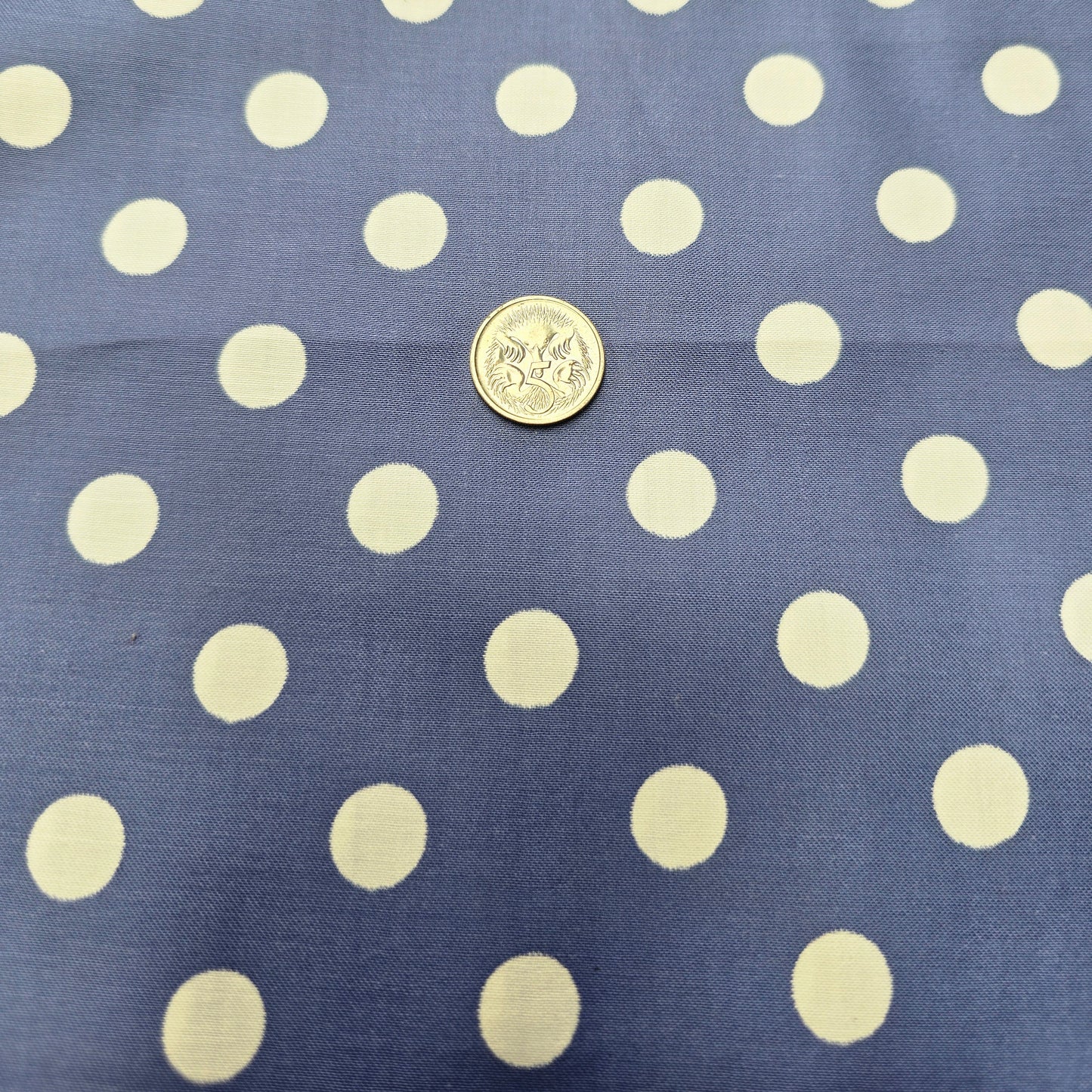 Polka dot taffetta woven fabric - sold by 1/2mtr