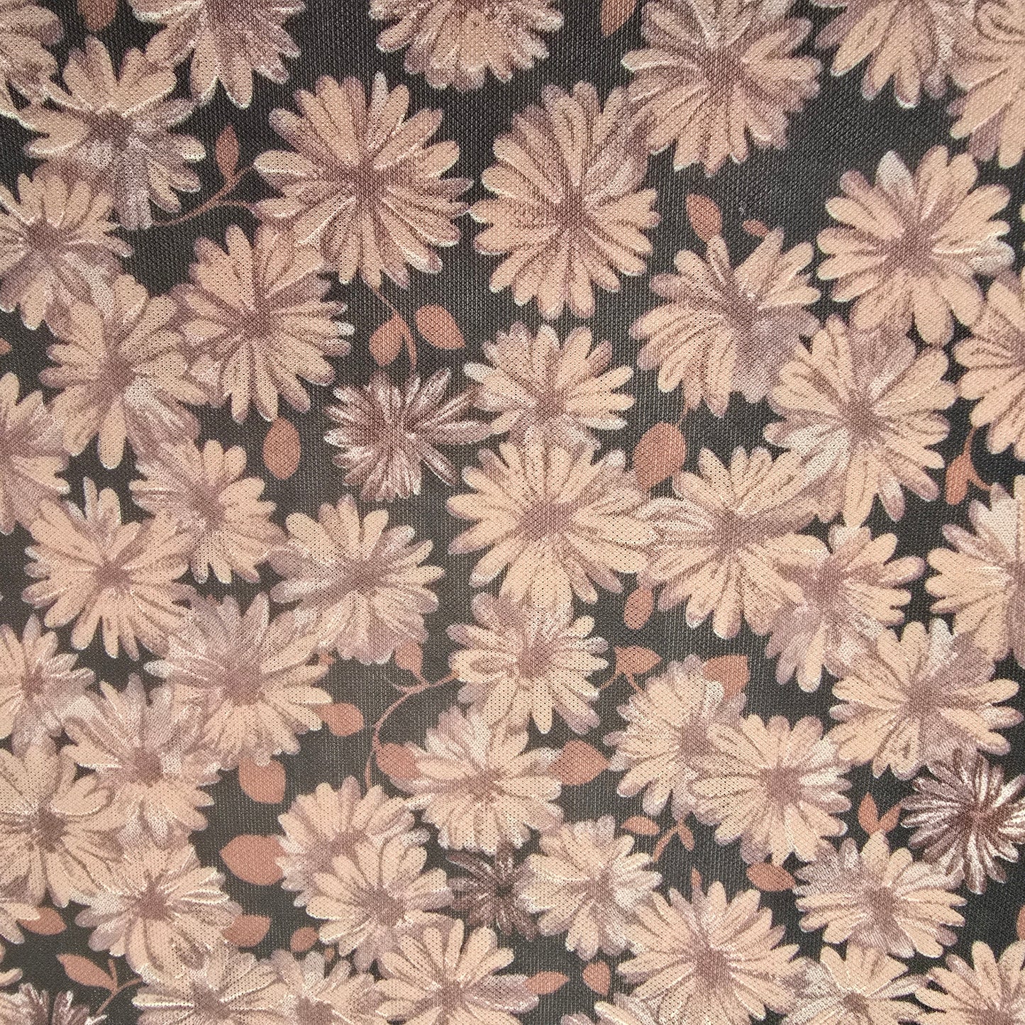 Daisy floral printed jersey - 1.40mtrs