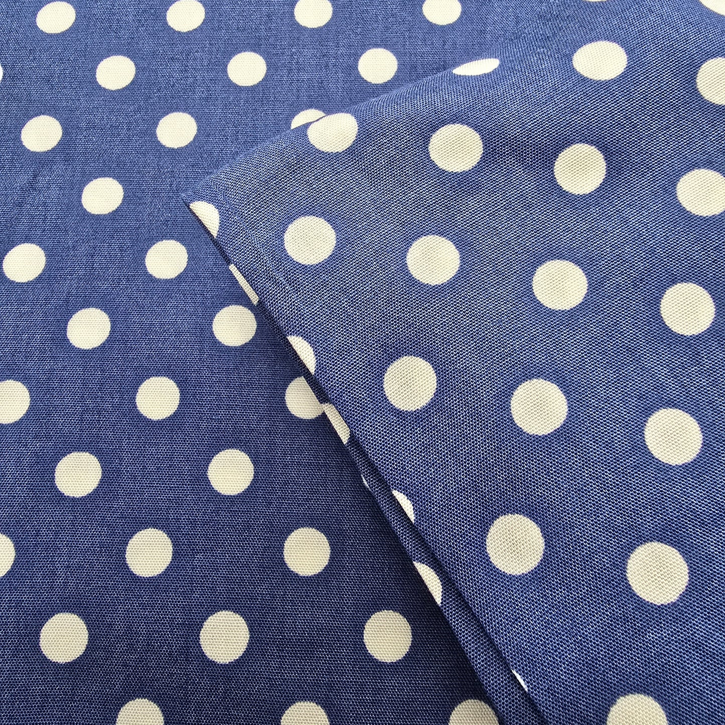 Polka dot rayon - sold by 1.10mtr