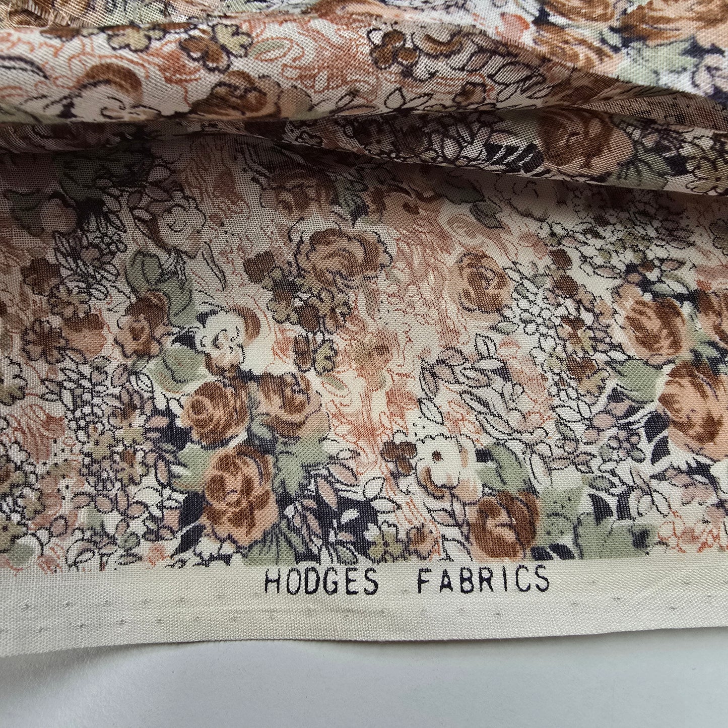 Hodges floral printed fabric 1.50mtrs
