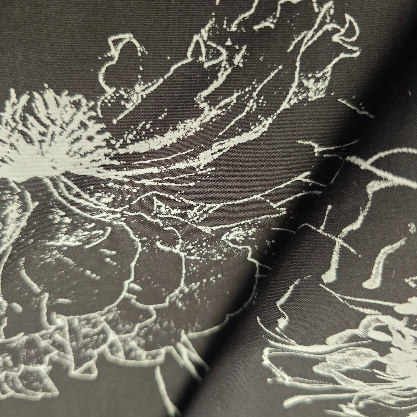 Sketch printed cotton - Sold by 1/2mtr