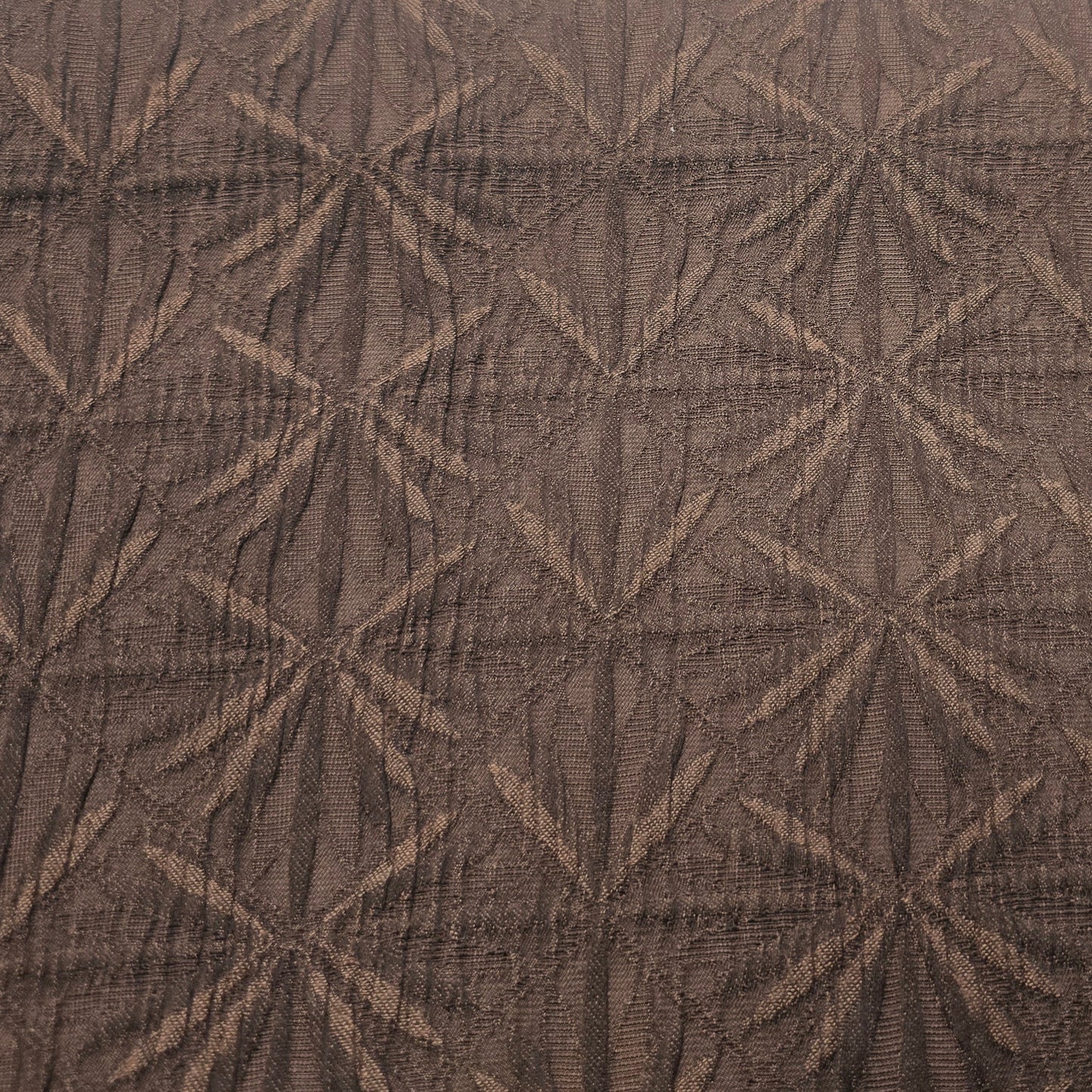 Choclate Cloque woven fabric -sold by 1/2mtr