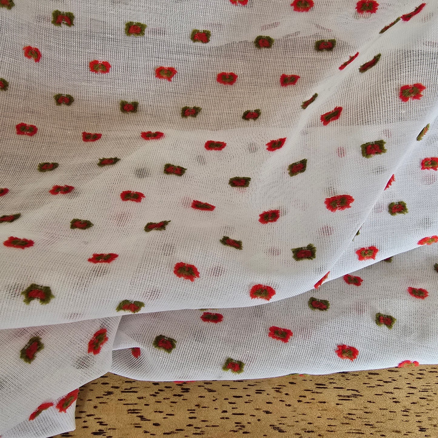 Fil coupé - jacquard cotton lawn - sold by 1/2mtr