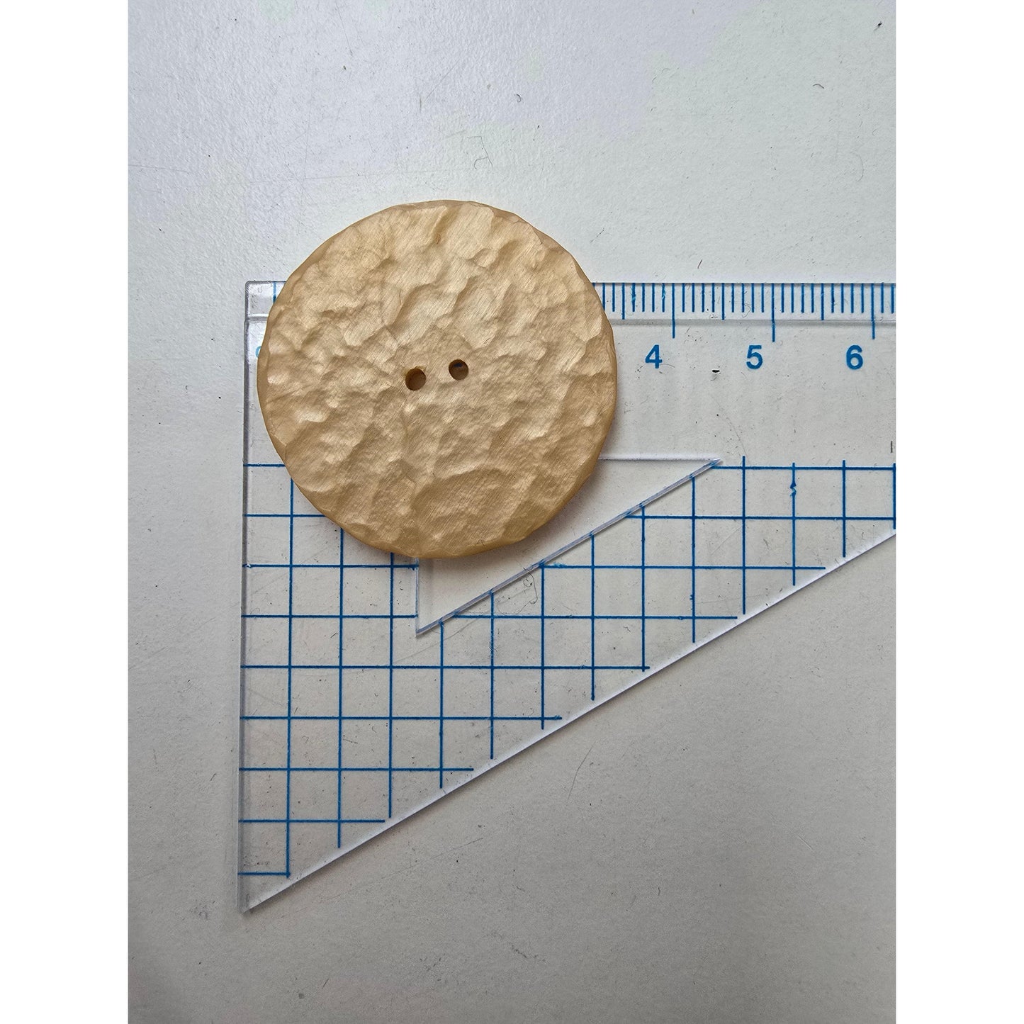 Crackle button honey - 3