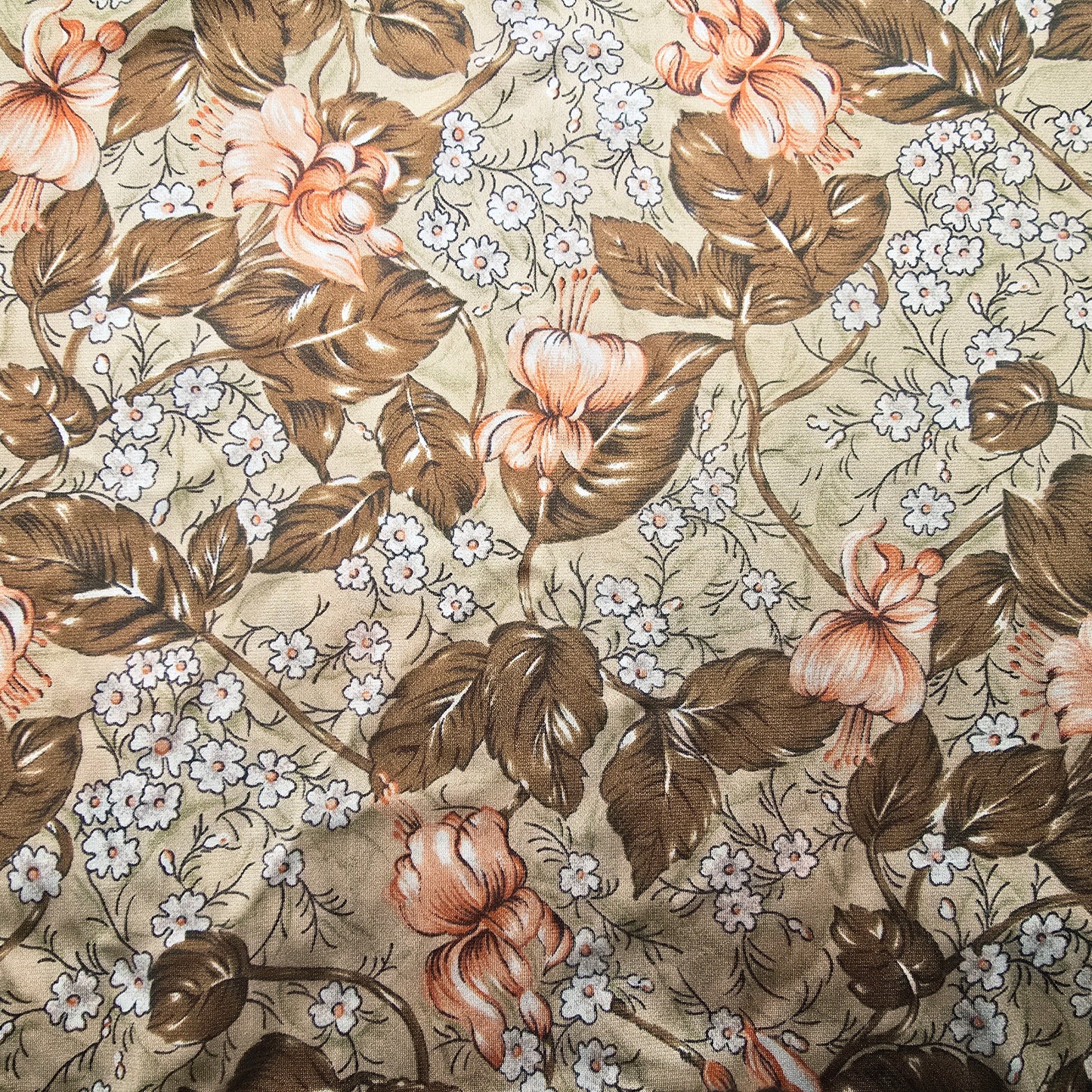 Floral printed jersey - sold by 1/3mtr