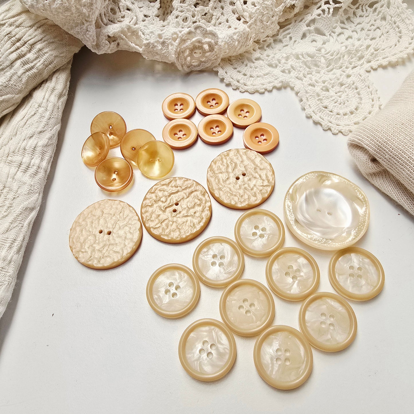 stone Marble effect buttons - 4