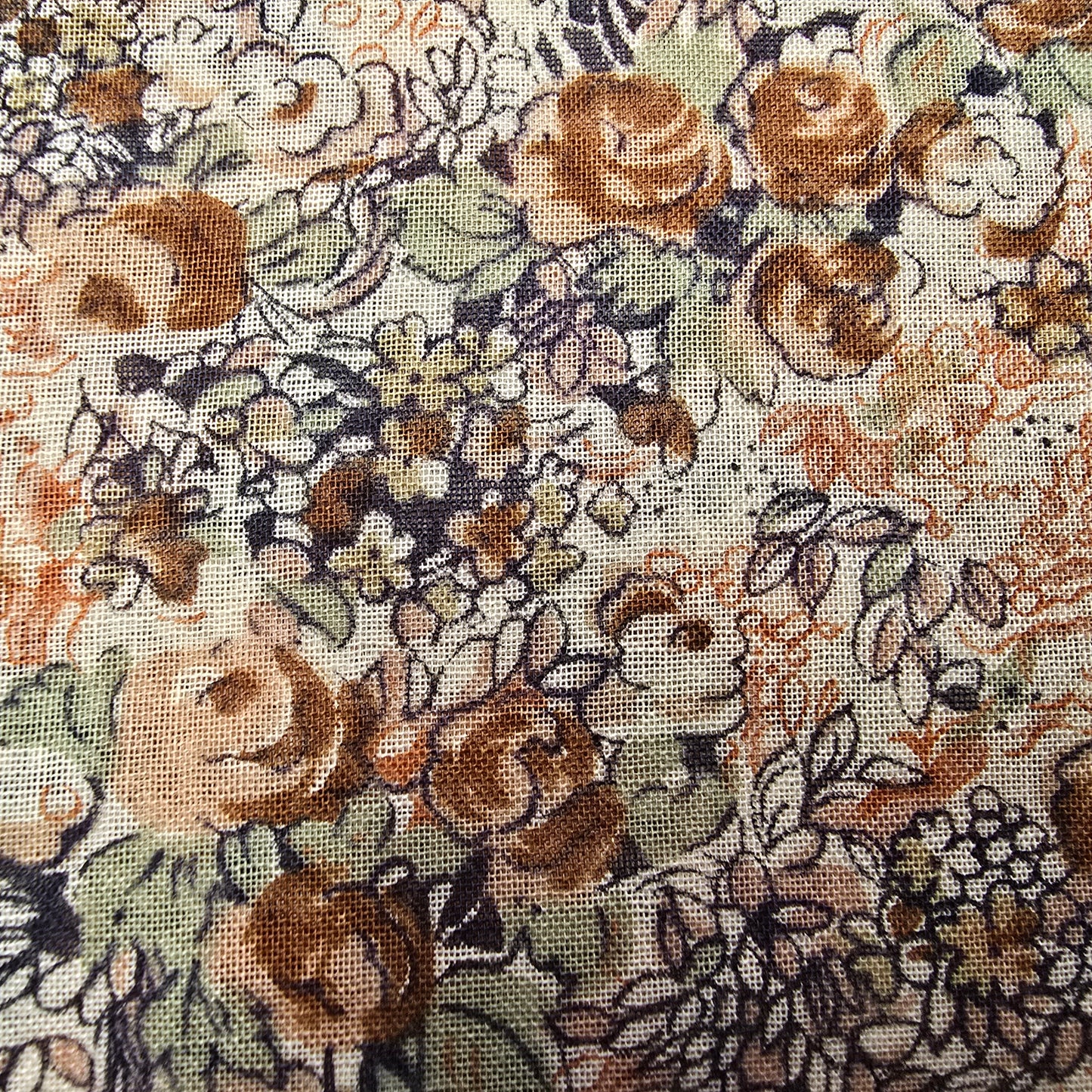 Hodges floral printed fabric 1.50mtrs